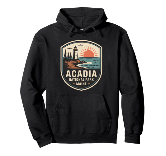 Acadia National Park Maine Hoodie - Casual Everyday Wear Men Women - T-Shirt, Sweatshirt, Hoodie