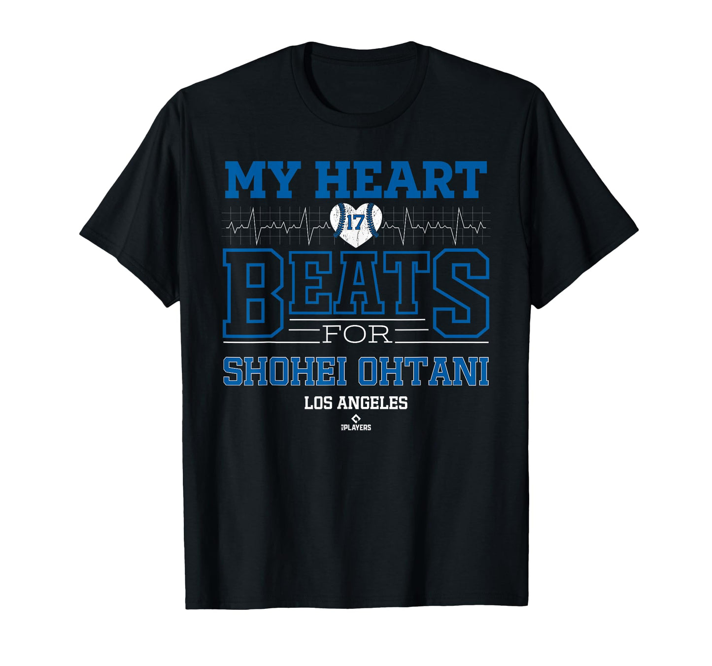 My Heart Beats Shohei Ohtani Los Angeles T-Shirt - Novelty Apparel Unisex - T-Shirt, Sweatshirt, Hoodie