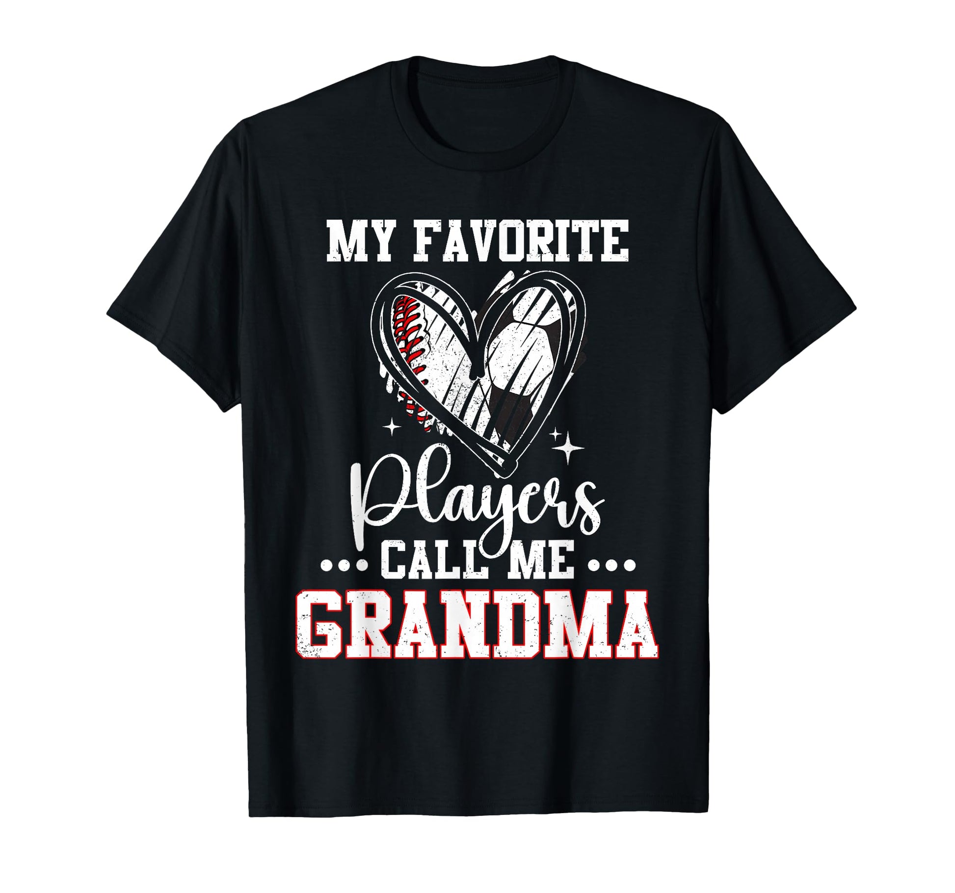 My Favorite Baseball Soccer Ball Players T-Shirt - Graphic Print Men Women - T-Shirt, Sweatshirt, Hoodie