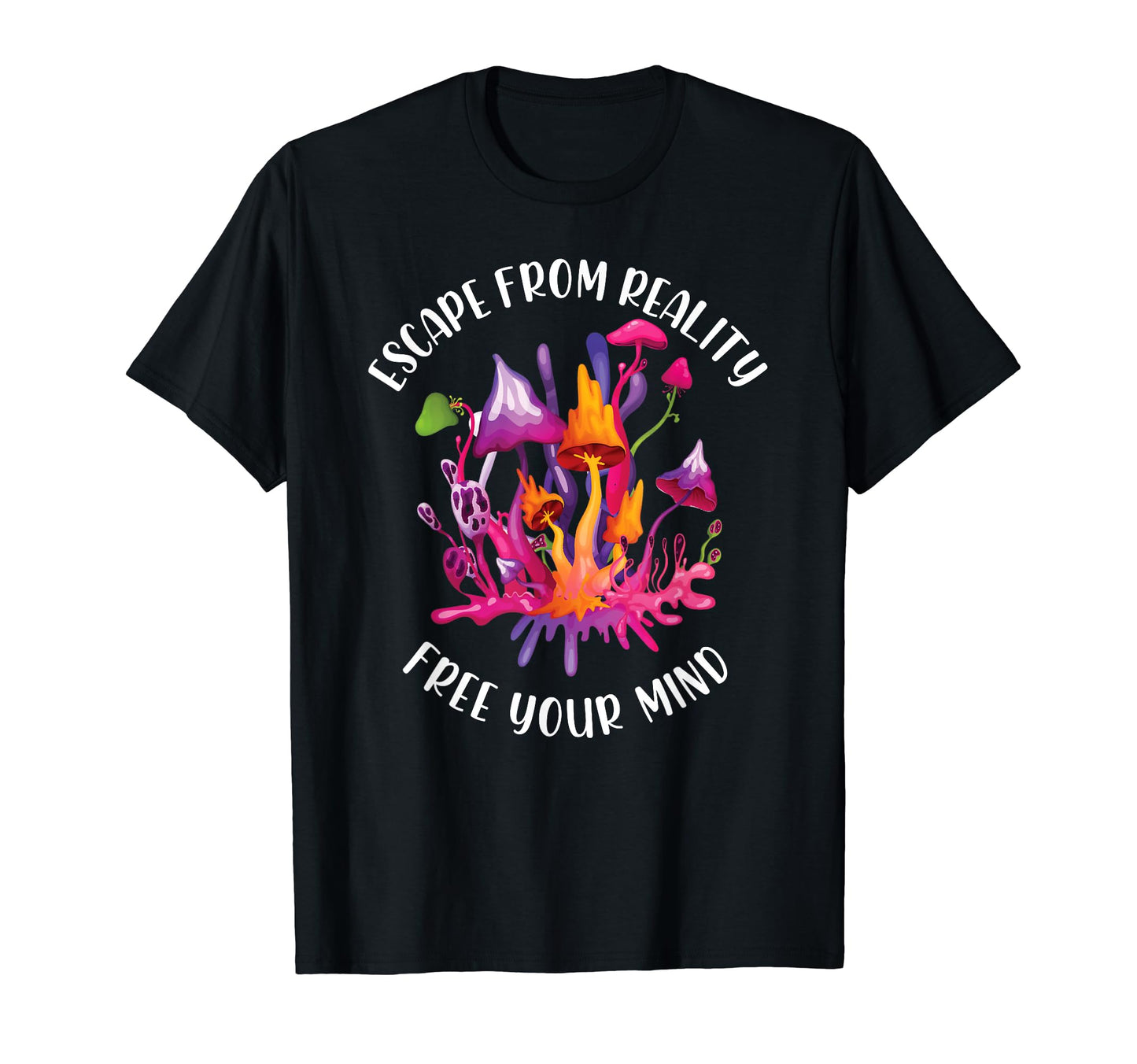 Magic Mushrooms Psychedelic Trip T-Shirt - Aesthetic Graphic for Adults - T-Shirt, Sweatshirt, Hoodie