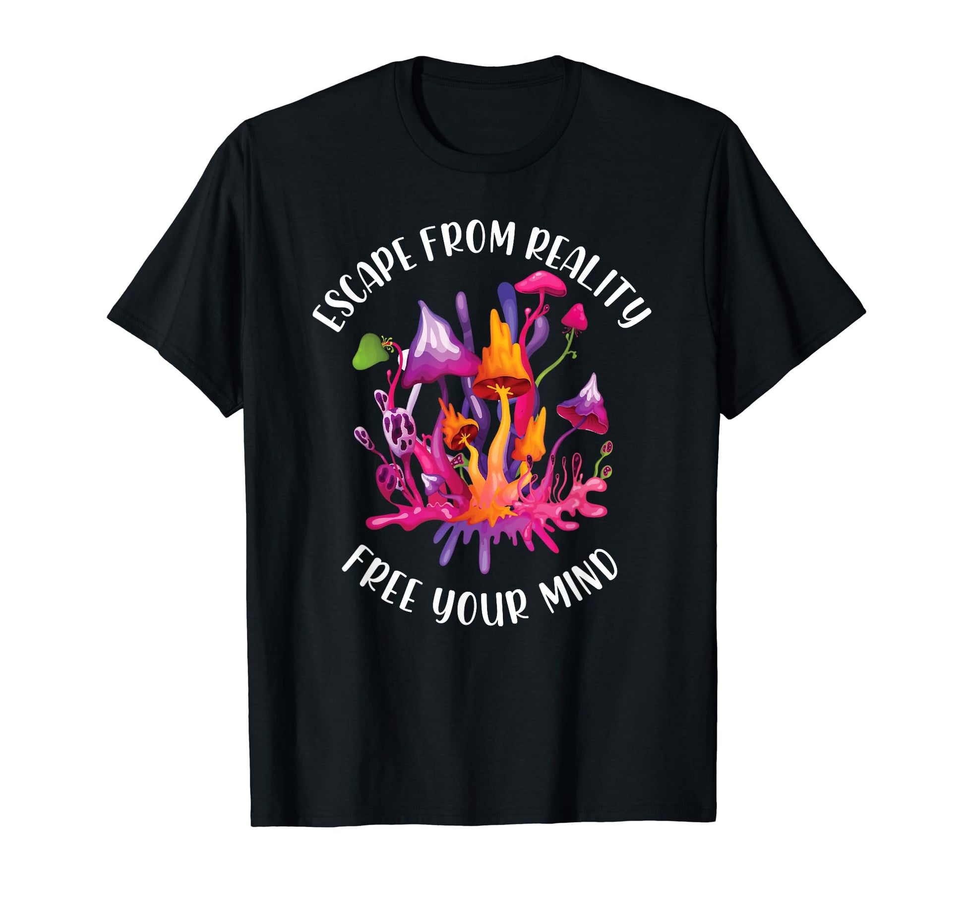 Magic Mushrooms Psychedelic Trip T-Shirt - Aesthetic Graphic for Adults - T-Shirt, Sweatshirt, Hoodie