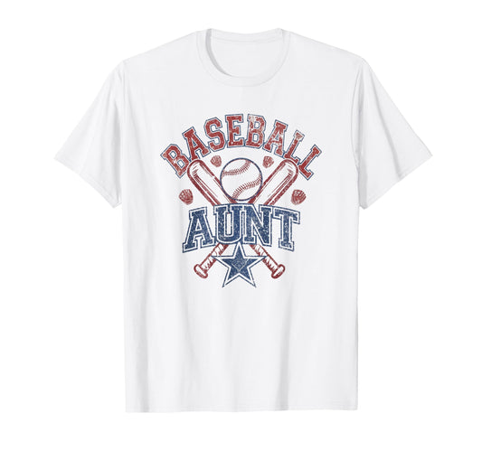 Baseball Aunt Checkered Trendy T-Shirt - Aesthetic Graphic Men Women - T-Shirt, Sweatshirt, Hoodie