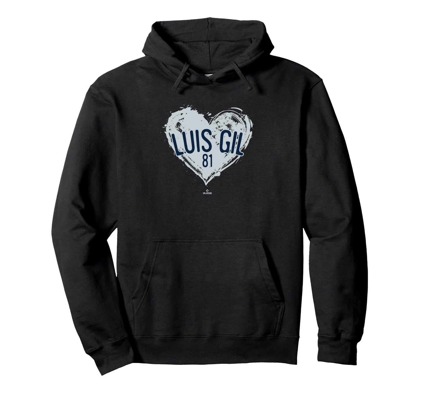 Distressed Heart Luis Gil New York Hoodie - Casual Everyday Wear Men Women - T-Shirt, Sweatshirt, Hoodie