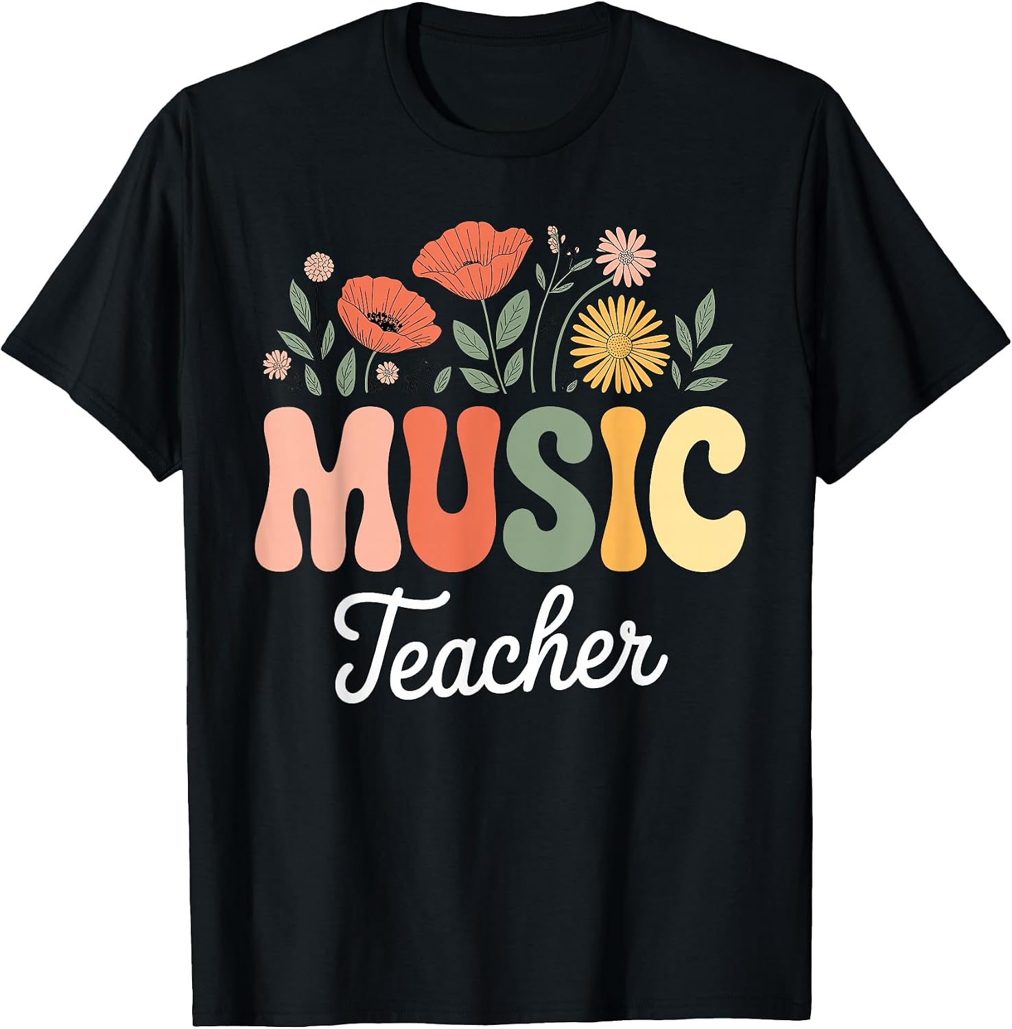 Music Teacher Art for Men Women Band Musician - Adult & Kids T-Shirts, Sweatshirts & Hoodies apparel design preview 1