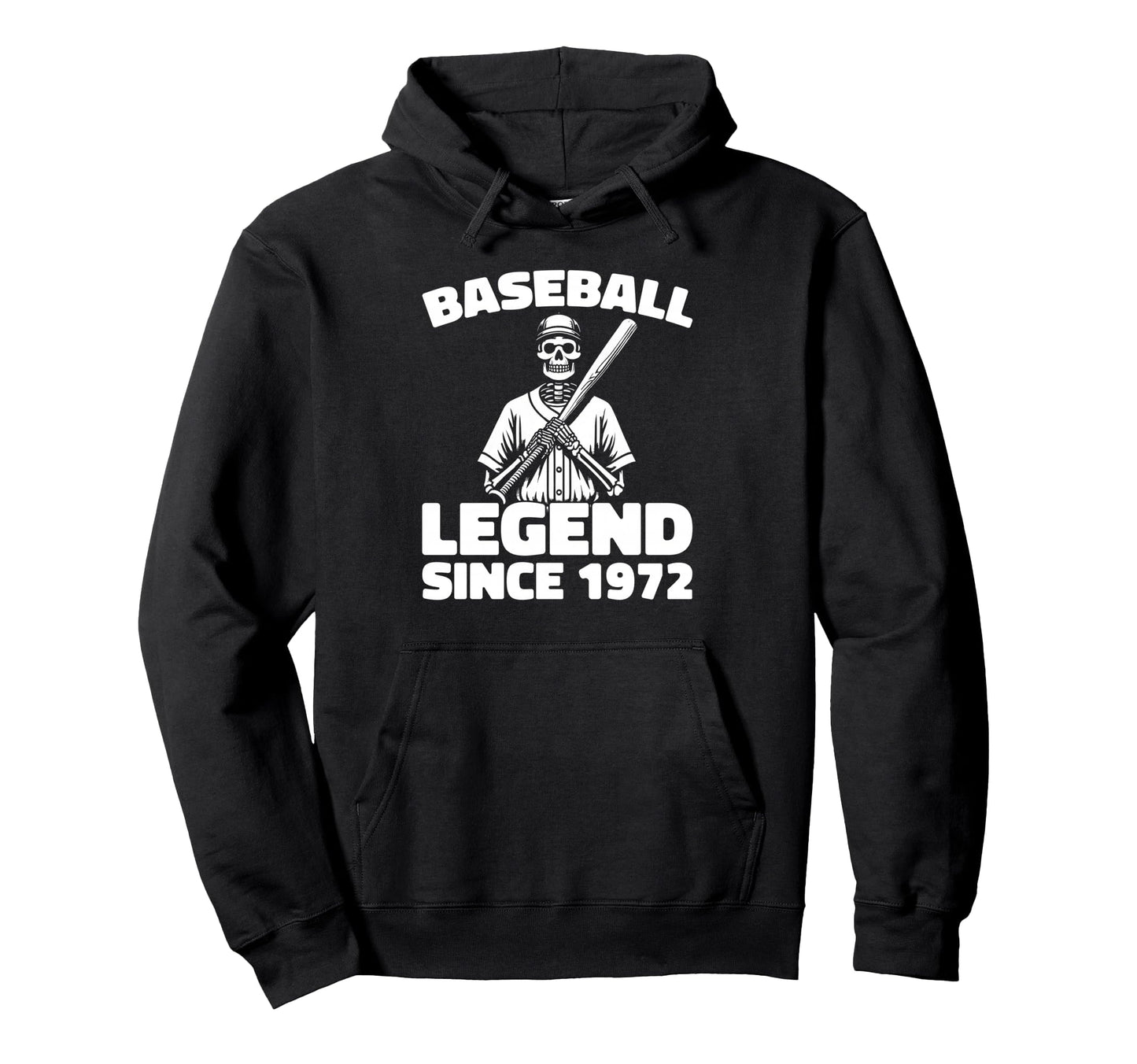 Born 1972 Baseballer Sport Player Team Hoodie - Trendy Graphic for Adults - T-Shirt, Sweatshirt, Hoodie