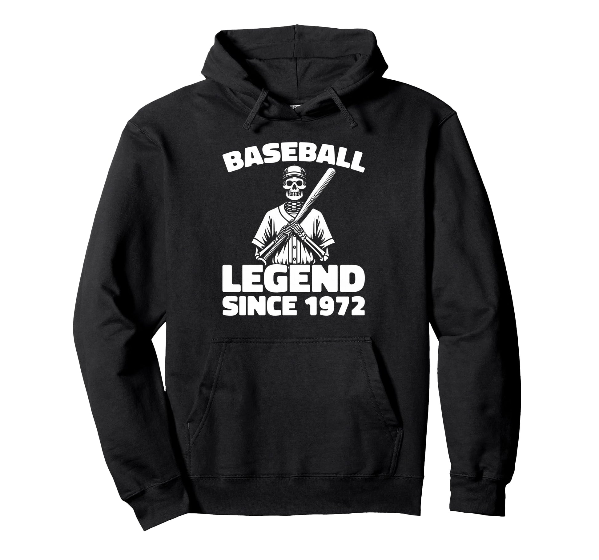 Born 1972 Baseballer Sport Player Team Hoodie - Trendy Graphic for Adults - T-Shirt, Sweatshirt, Hoodie