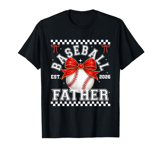 Baseball Father Coquette Family T-Shirt - Trendy Graphic Men Women - T-Shirt, Sweatshirt, Hoodie