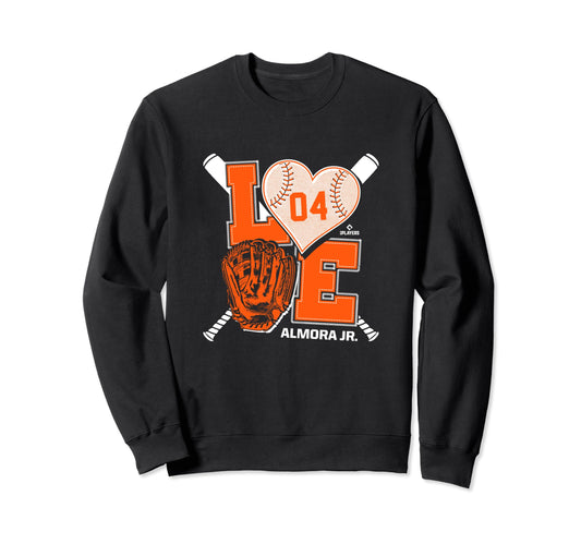 Albert Almora Jr Is Love New York Sweatshirt - Minimalist Print Unisex - T-Shirt, Sweatshirt, Hoodie
