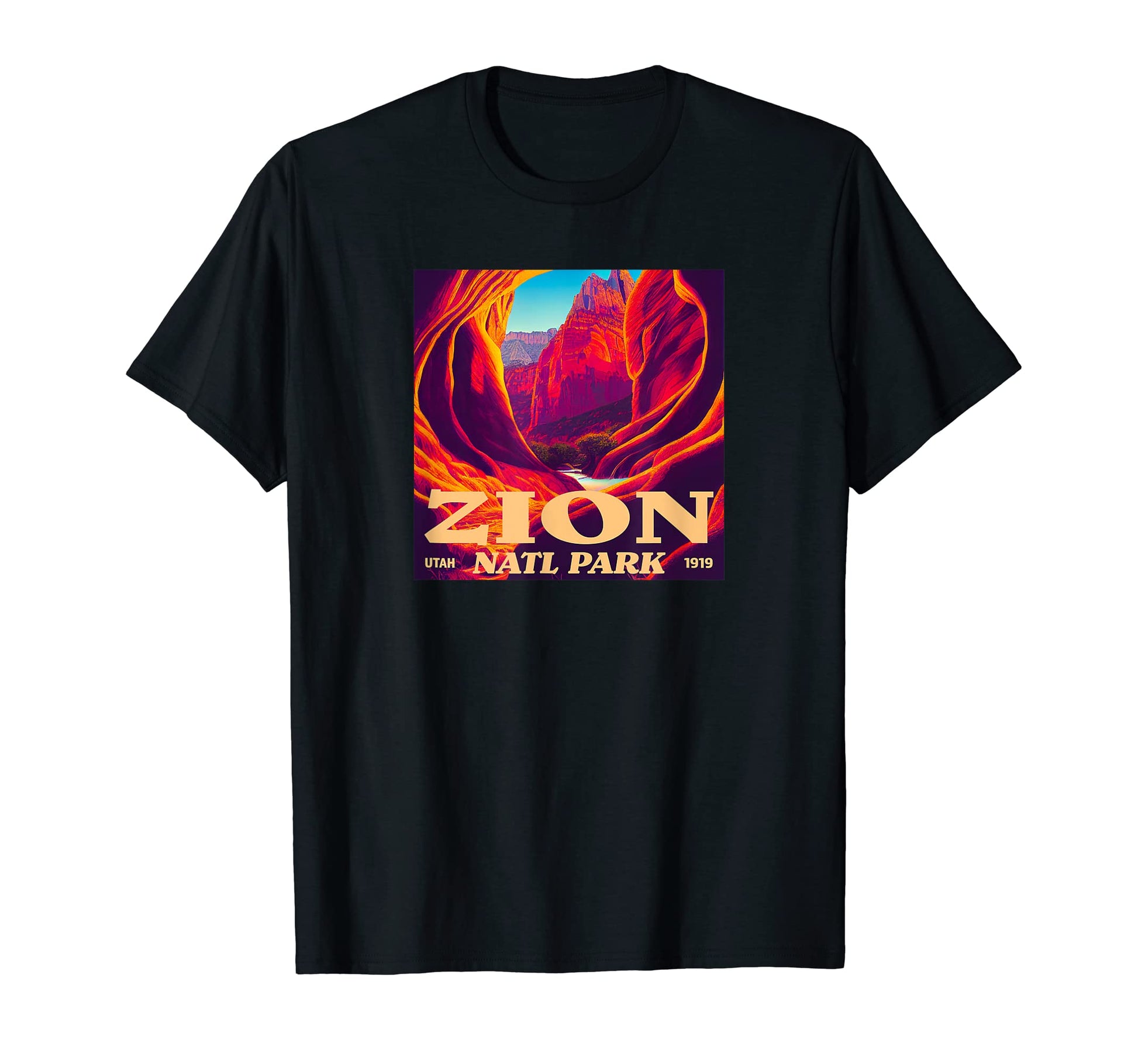 Zion Utah Zion National Park T-Shirt - Aesthetic Graphic Men Women - T-Shirt, Sweatshirt, Hoodie