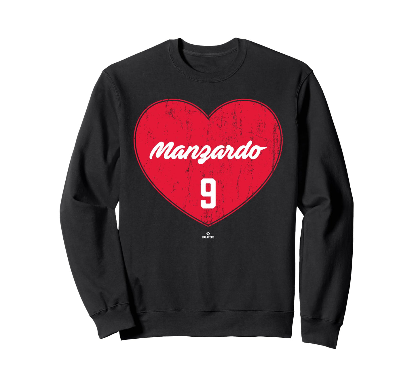 Distressed Heart Kyle Manzardo Sweatshirt - Aesthetic Graphic Men Women - T-Shirt, Sweatshirt, Hoodie