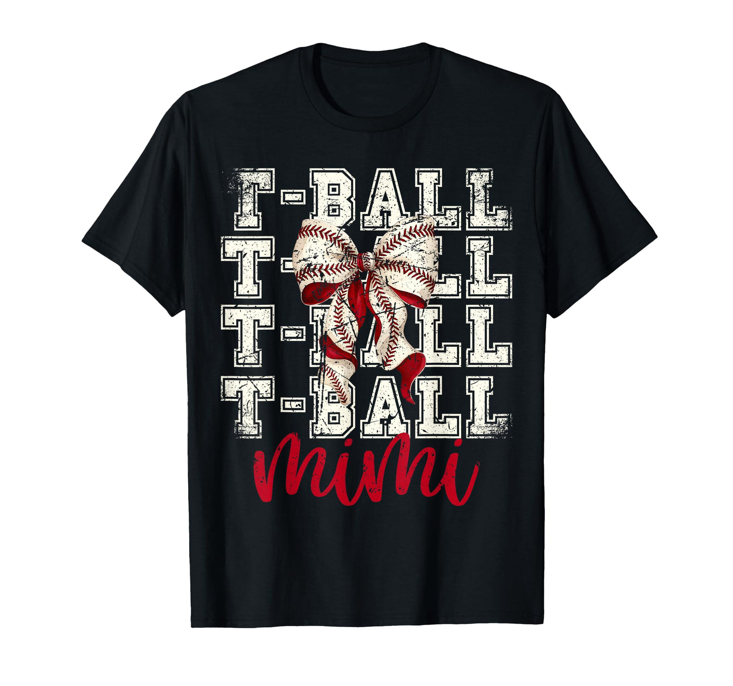 Tball Mimi Teeball T Ball Coquette T-Shirt - Aesthetic Graphic for Adults - T-Shirt, Sweatshirt, Hoodie