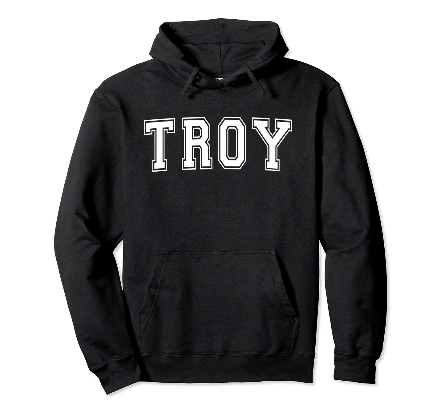 Troy Oh Ohio Usa Sports Varsity Hoodie - Streetwear Style Men Women - T-Shirt, Sweatshirt, Hoodie