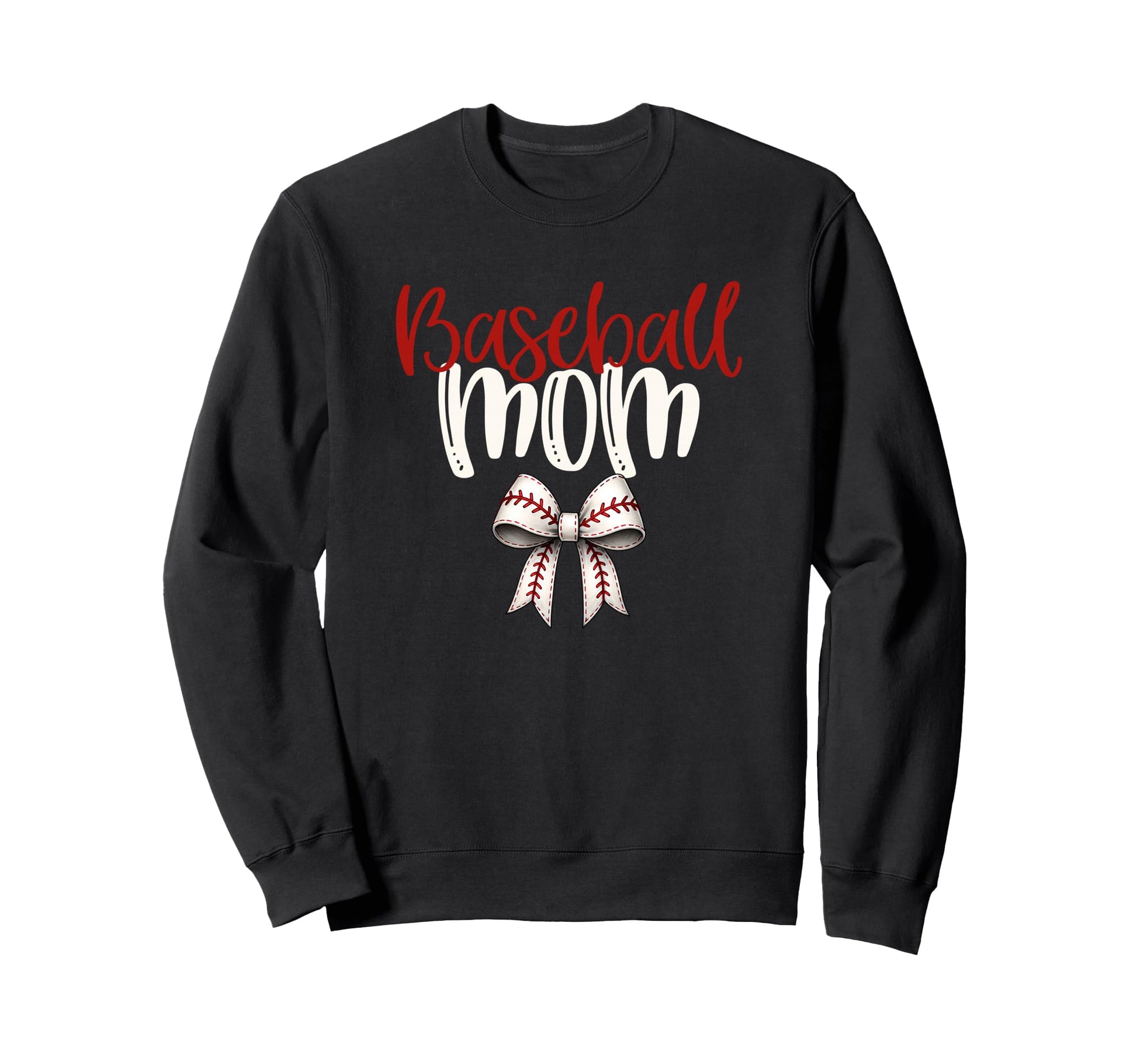 Baseball Mom Coquette Bow Game Day Sweatshirt - Streetwear Style Men Women - T-Shirt, Sweatshirt, Hoodie