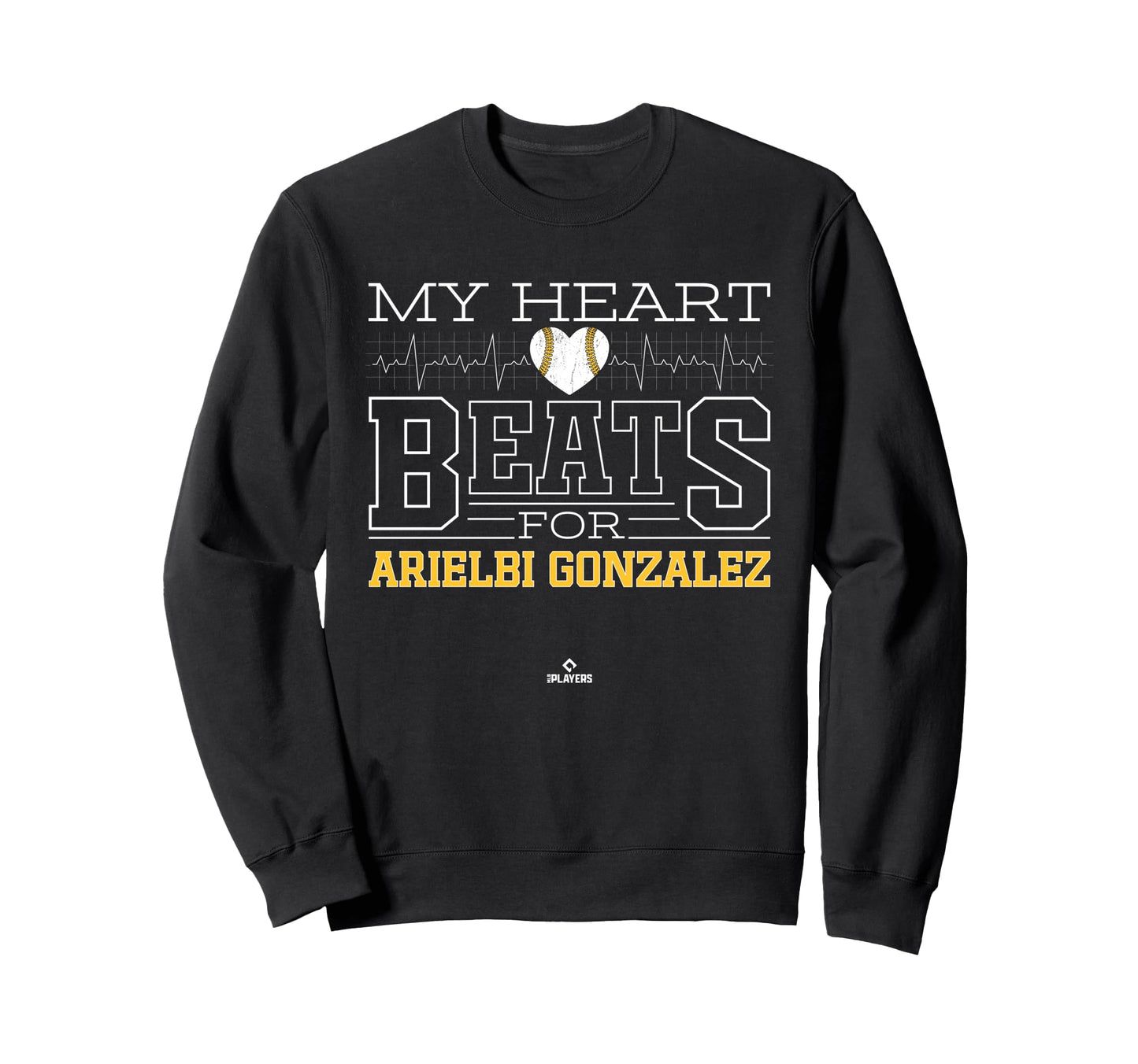 My Heart Beats Arielbi Gonzalez Sweatshirt - Fun Novelty Design Unisex - T-Shirt, Sweatshirt, Hoodie