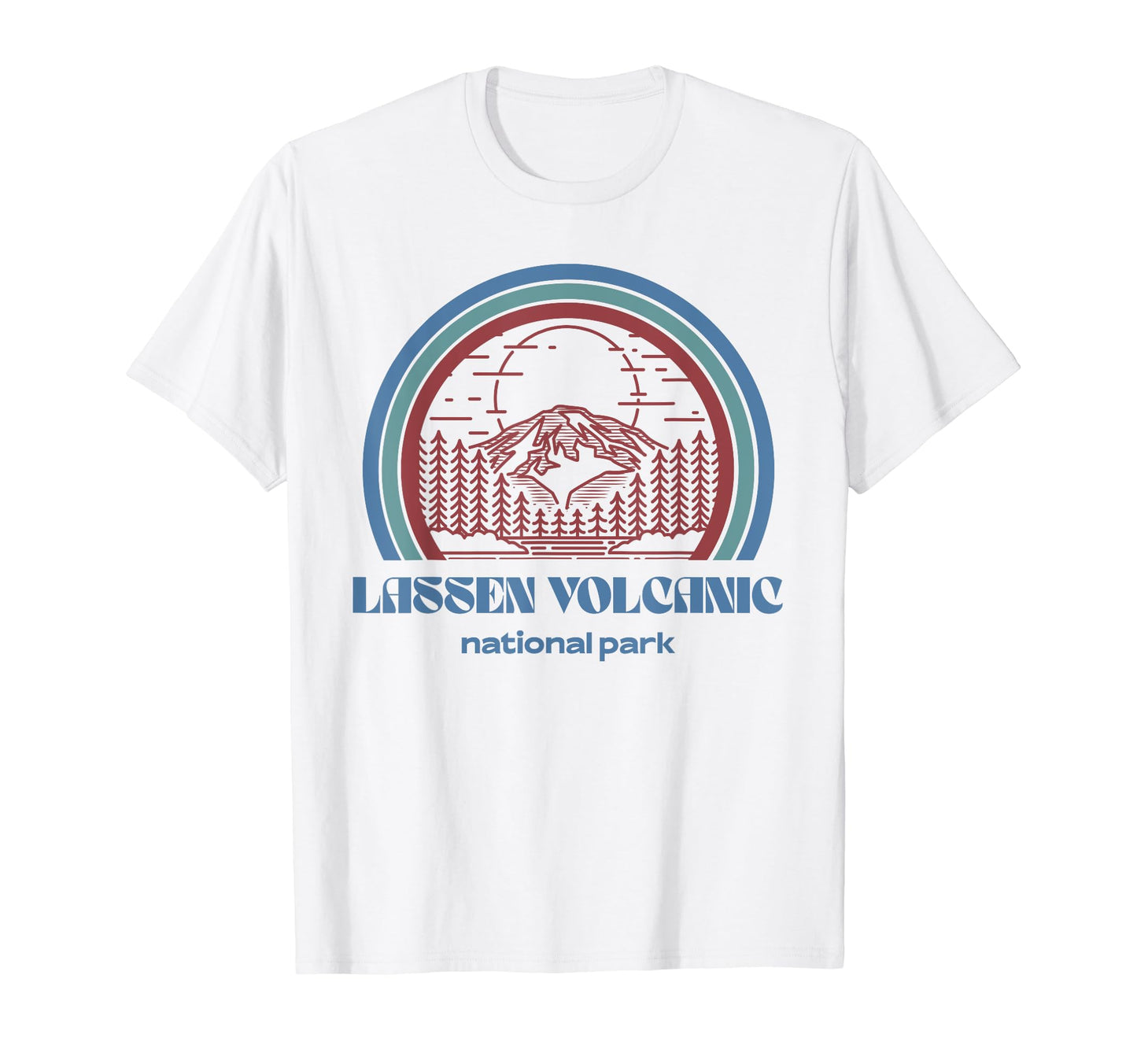 Lassen Volcanic National Park Outdoor T-Shirt - Novelty Apparel Unisex - T-Shirt, Sweatshirt, Hoodie
