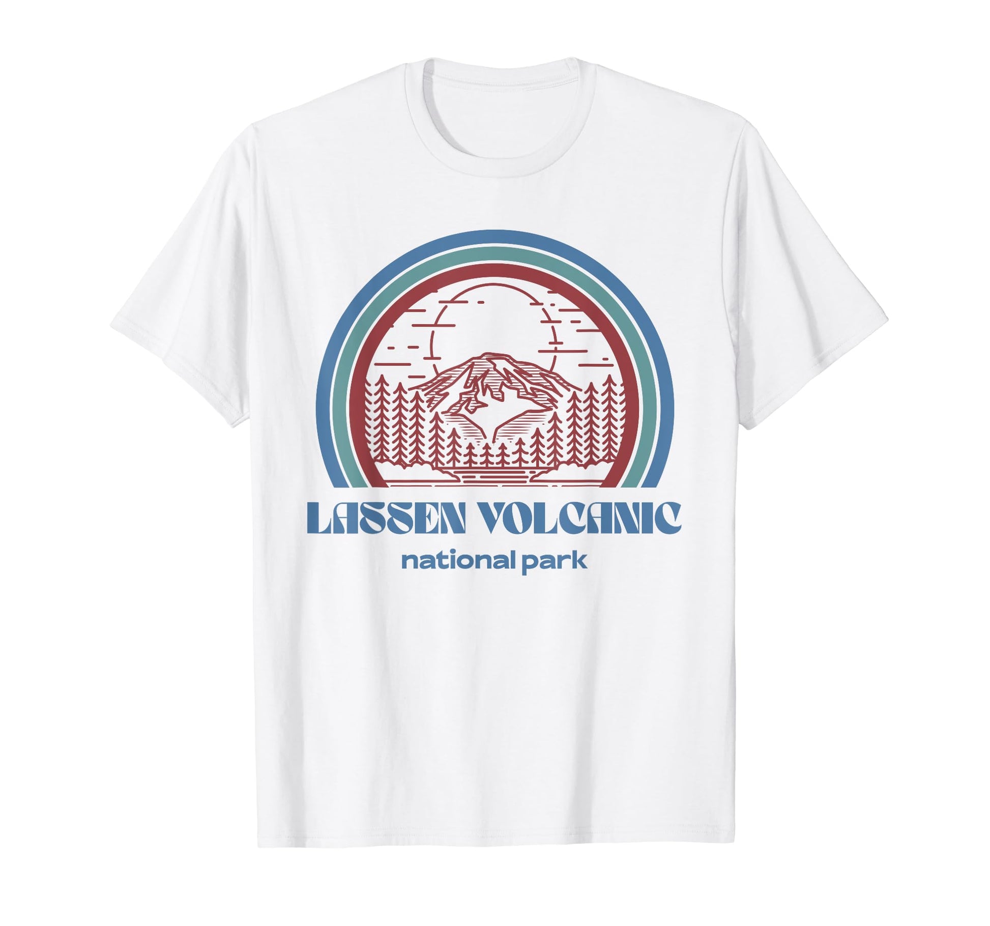 Lassen Volcanic National Park Outdoor T-Shirt - Novelty Apparel Unisex - T-Shirt, Sweatshirt, Hoodie