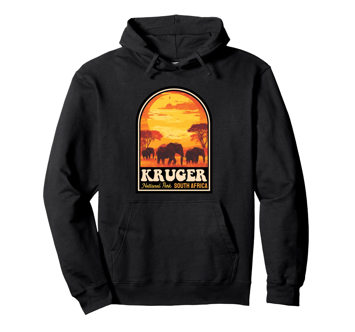 Kruger National Park South Africa Hoodie - Streetwear Style Men Women - T-Shirt, Sweatshirt, Hoodie