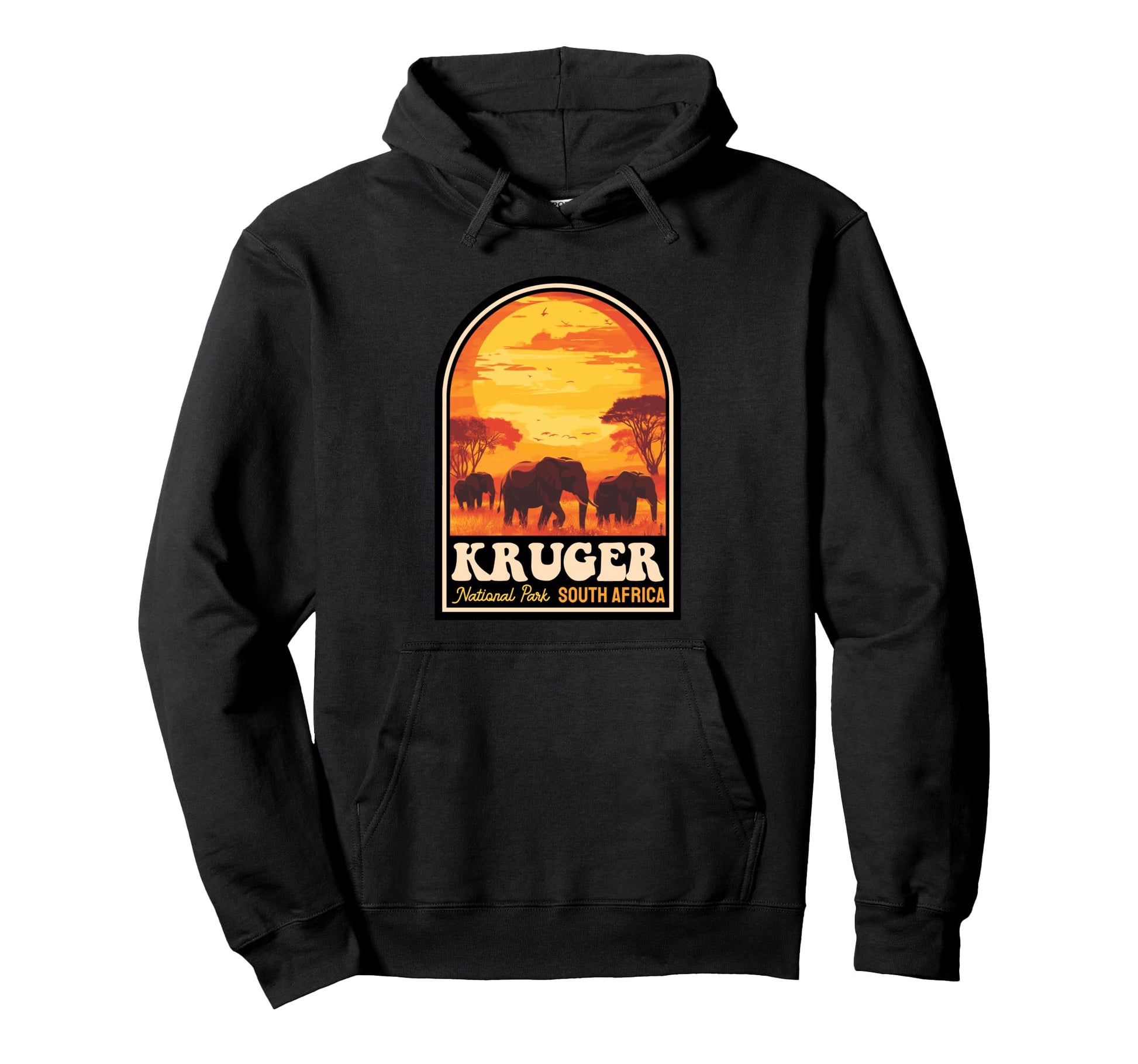 Kruger National Park South Africa Hoodie - Streetwear Style Men Women - T-Shirt, Sweatshirt, Hoodie