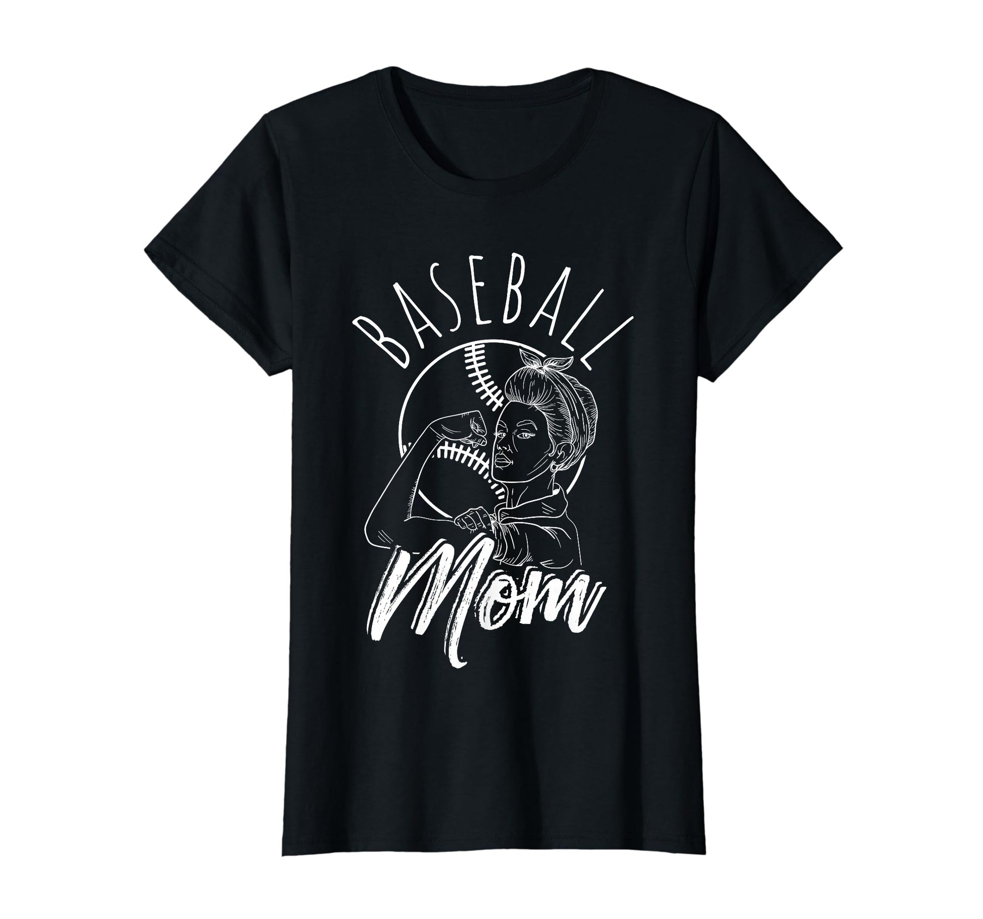 Baseball Mom Sport Athlete Family T-Shirt - Fun Novelty Design Men Women - T-Shirt, Sweatshirt, Hoodie