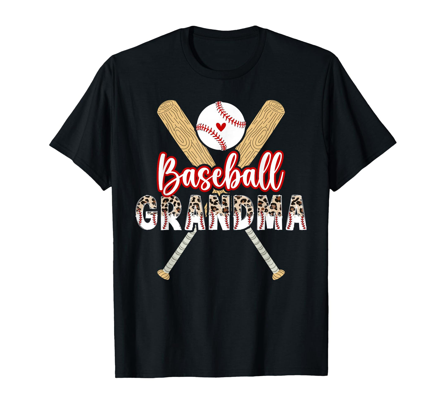 Baseball Grandma Baseball Player T-Shirt - Fun Novelty Design for Adults - T-Shirt, Sweatshirt, Hoodie