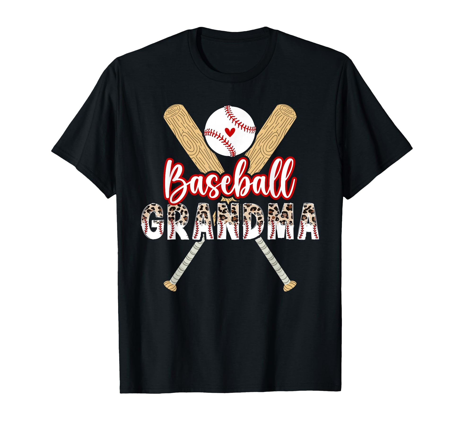 Baseball Grandma Baseball Player T-Shirt - Fun Novelty Design for Adults - T-Shirt, Sweatshirt, Hoodie
