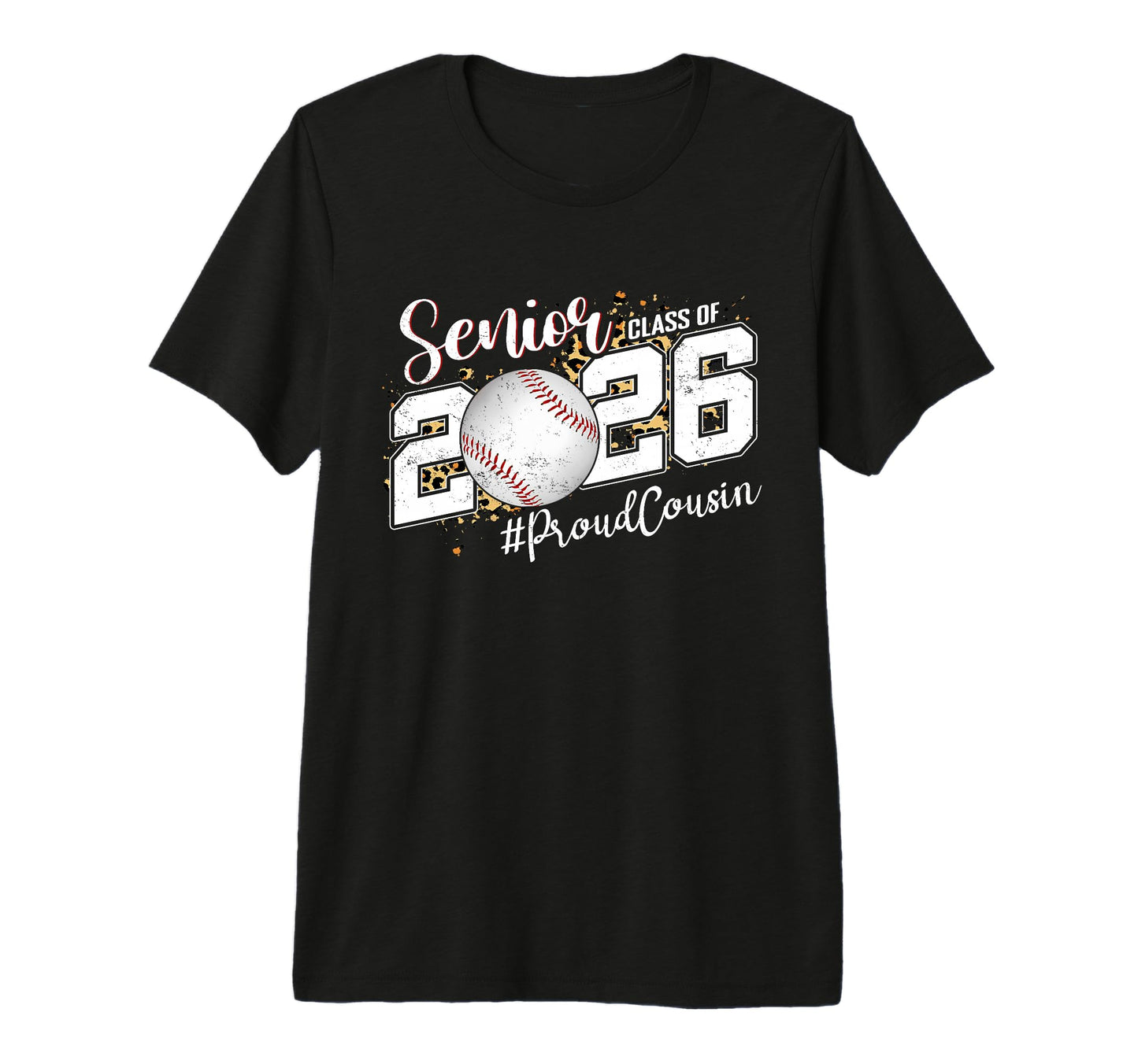 Proud Senior Cousin Class 2026 T-Shirt - Aesthetic Graphic Men Women - T-Shirt, Sweatshirt, Hoodie