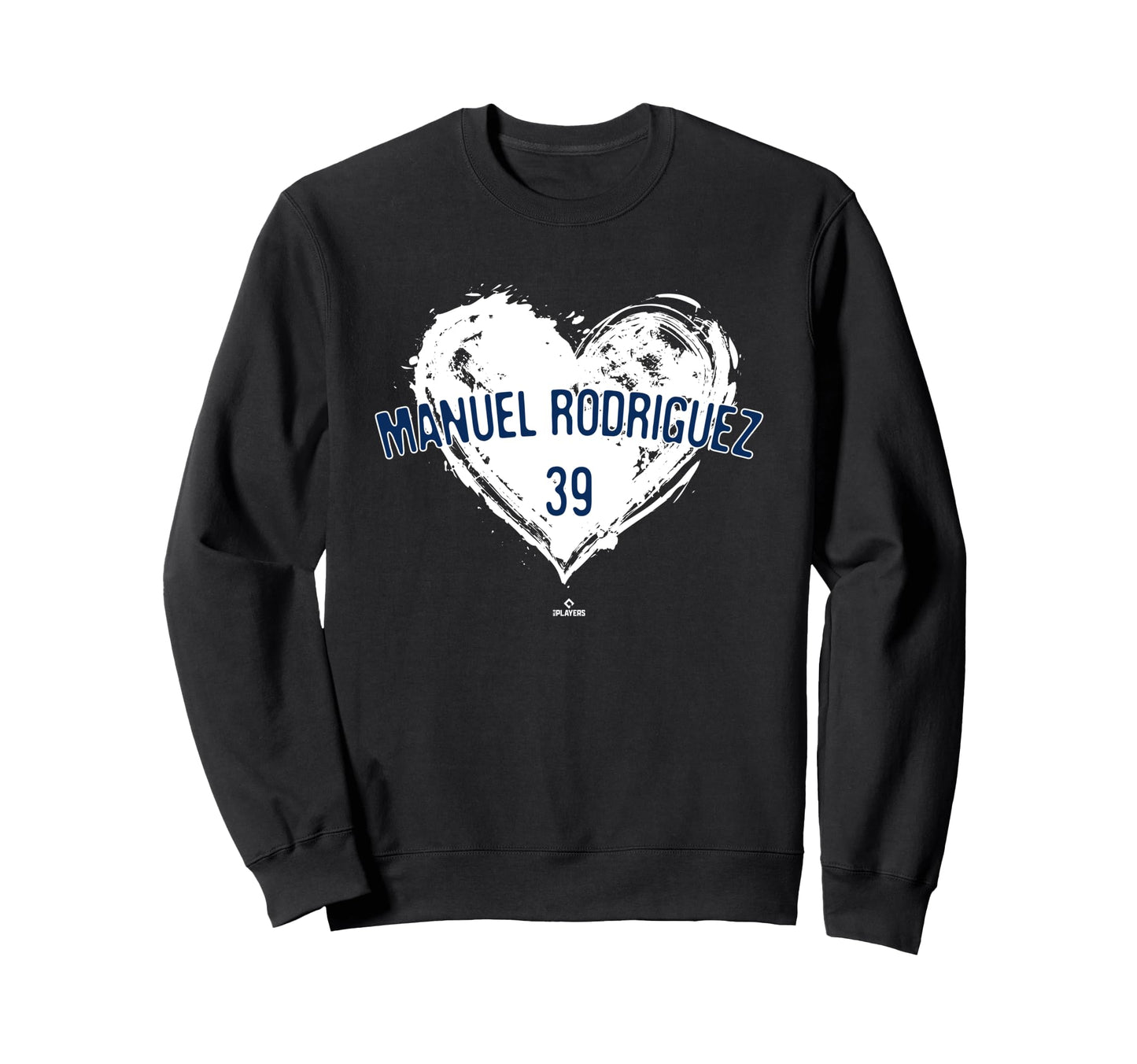 Distressed Heart Manuel Rodr Guez Sweatshirt - Trendy Graphic Men Women - T-Shirt, Sweatshirt, Hoodie