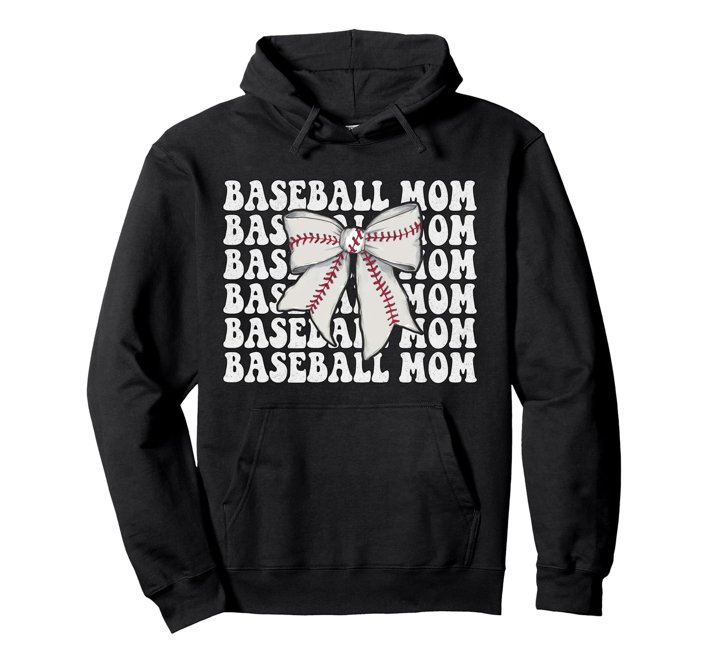 Baseball Mom Baseball Mama Mothers Day Hoodie - Custom Art Print Men Women - T-Shirt, Sweatshirt, Hoodie