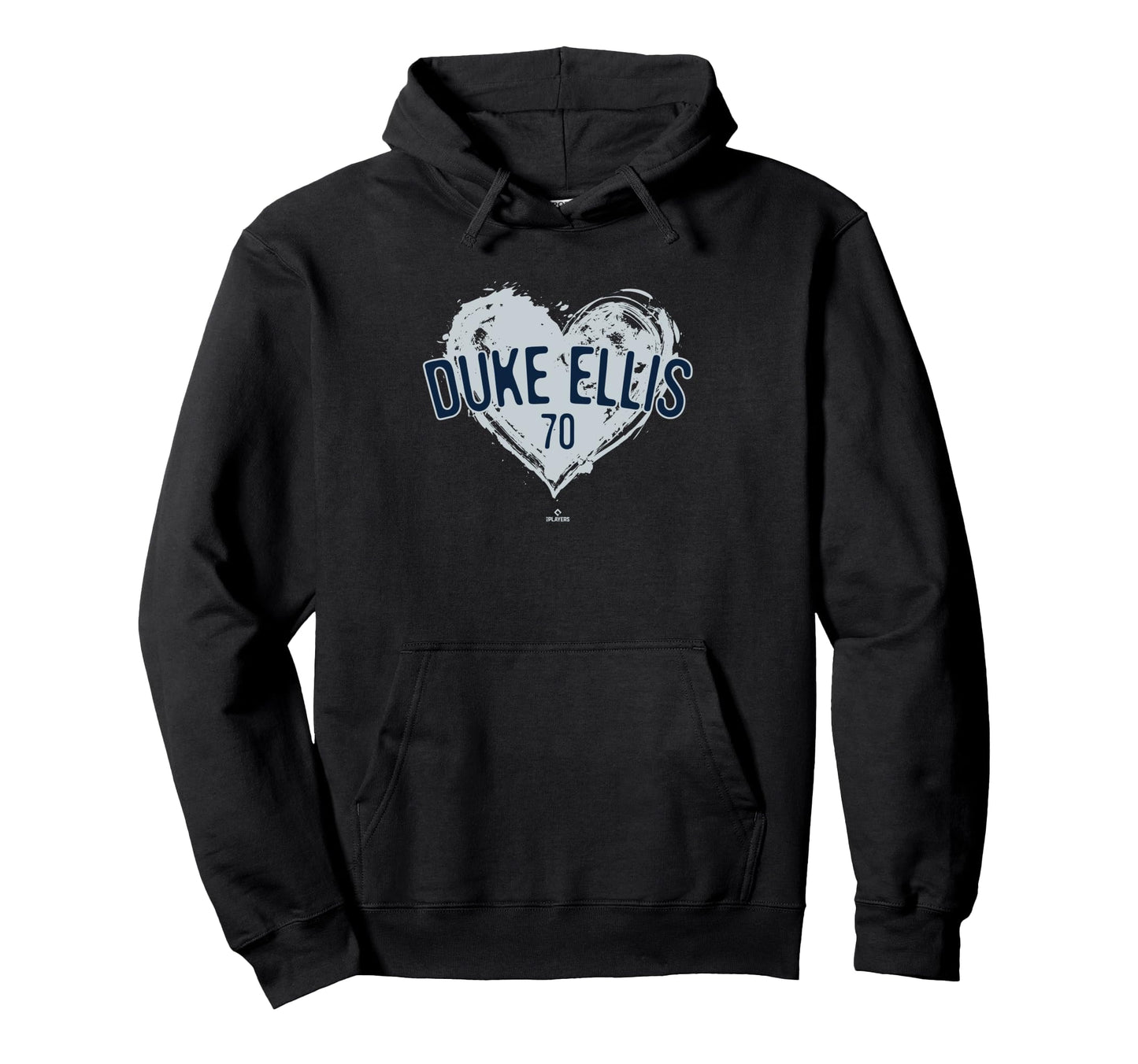 Distressed Heart Duke Ellis New York Hoodie - Graphic Print Unisex - T-Shirt, Sweatshirt, Hoodie