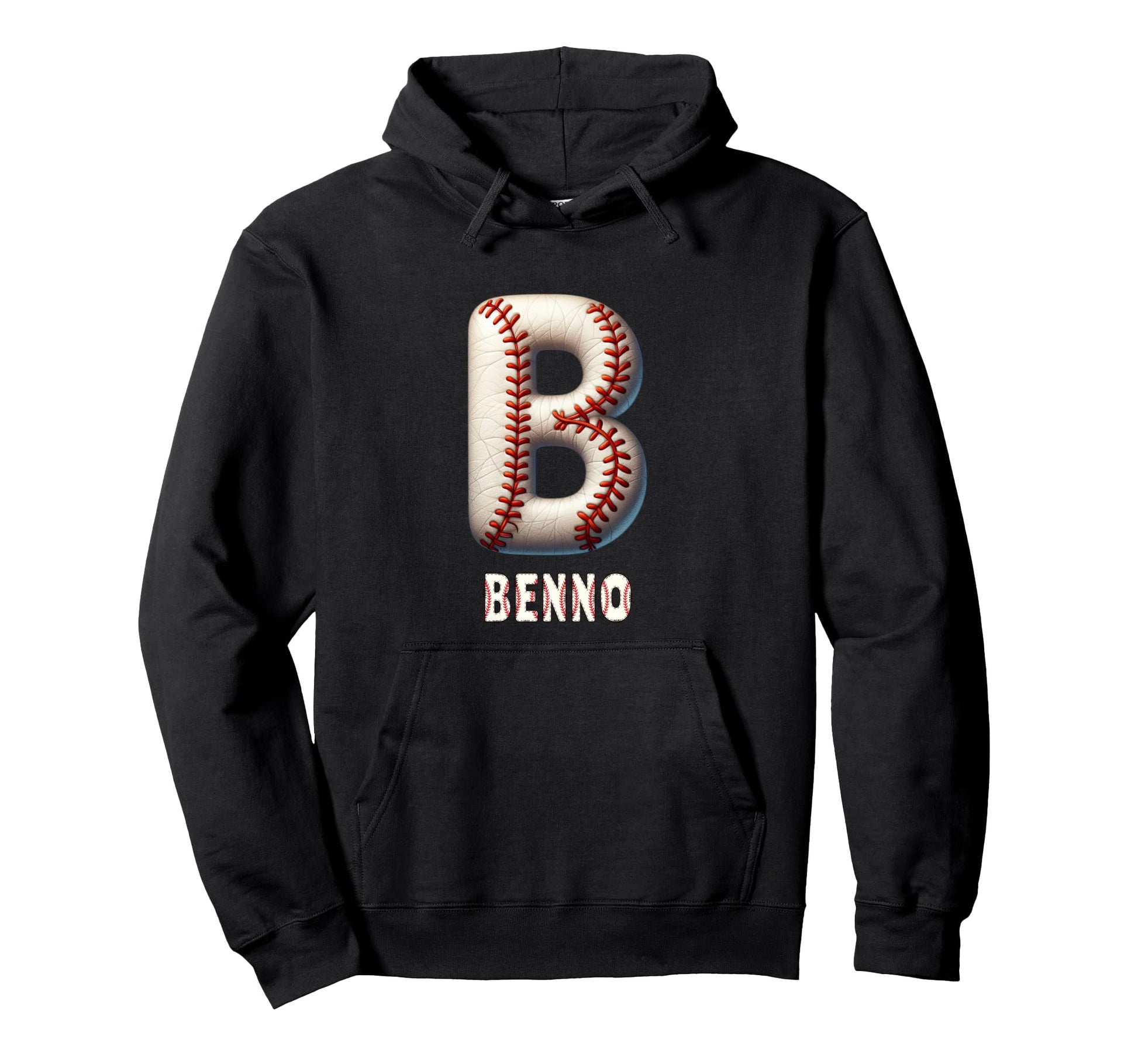 Baseball Home Run Dean Initial Letter Name Hoodie - Graphic Print Men Women - T-Shirt, Sweatshirt, Hoodie