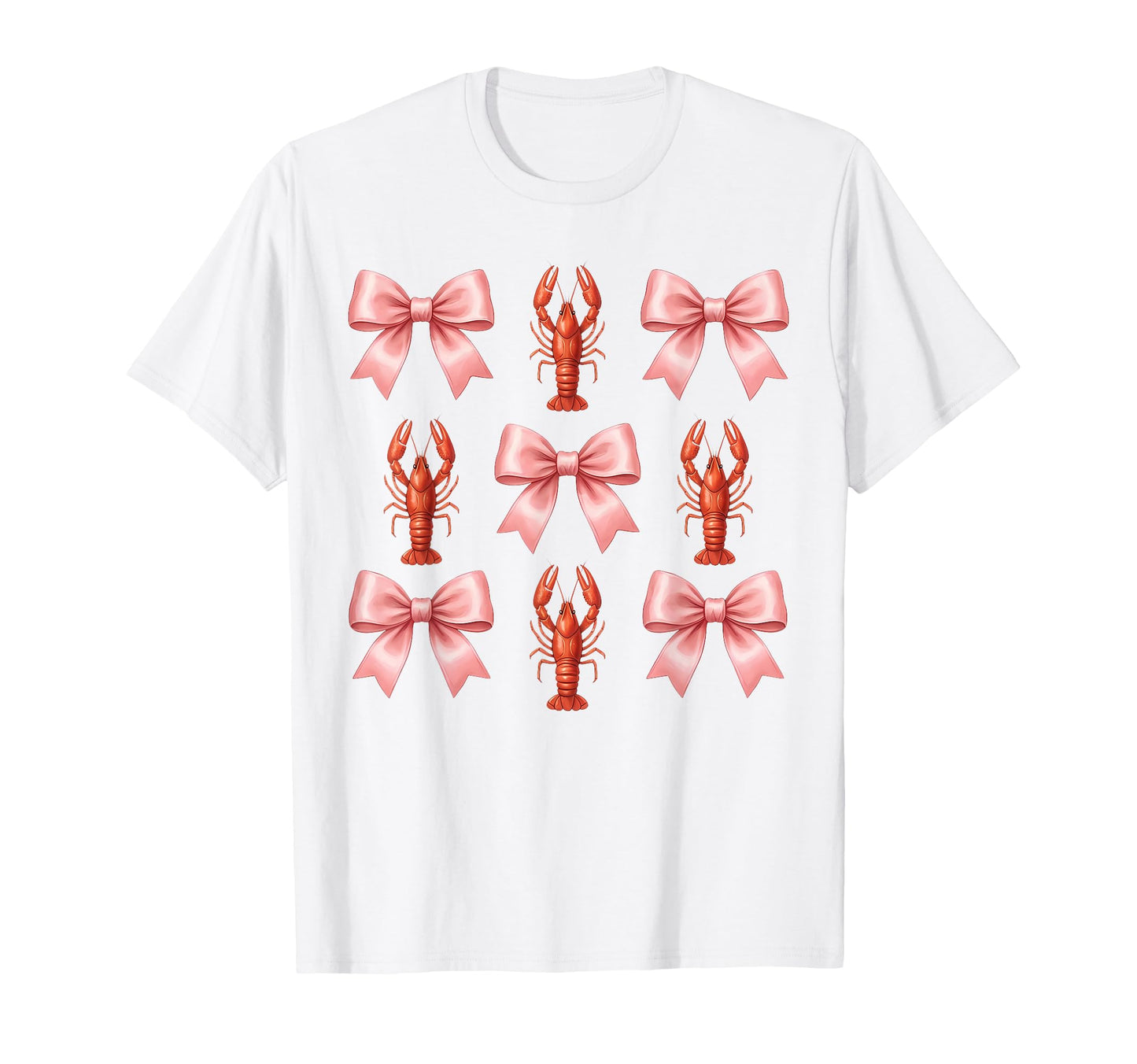 Funny Bow Coquette Crawfish Boil Y2K T-Shirt - Streetwear Style Men Women - T-Shirt, Sweatshirt, Hoodie