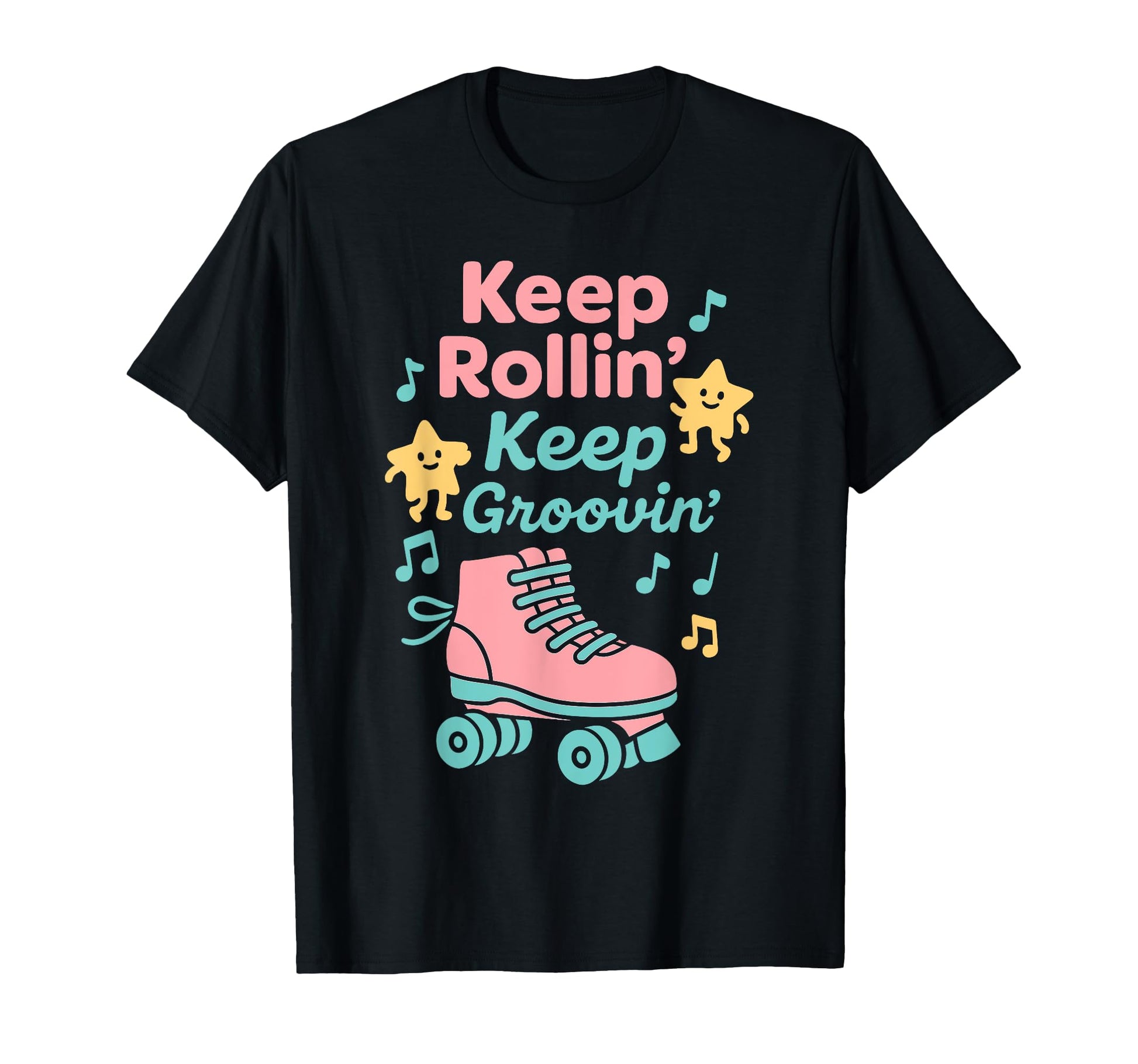 Roller Rink Crew Skate Disco Vibes Rink T-Shirt - Custom Art Print Unisex - T-Shirt, Sweatshirt, Hoodie