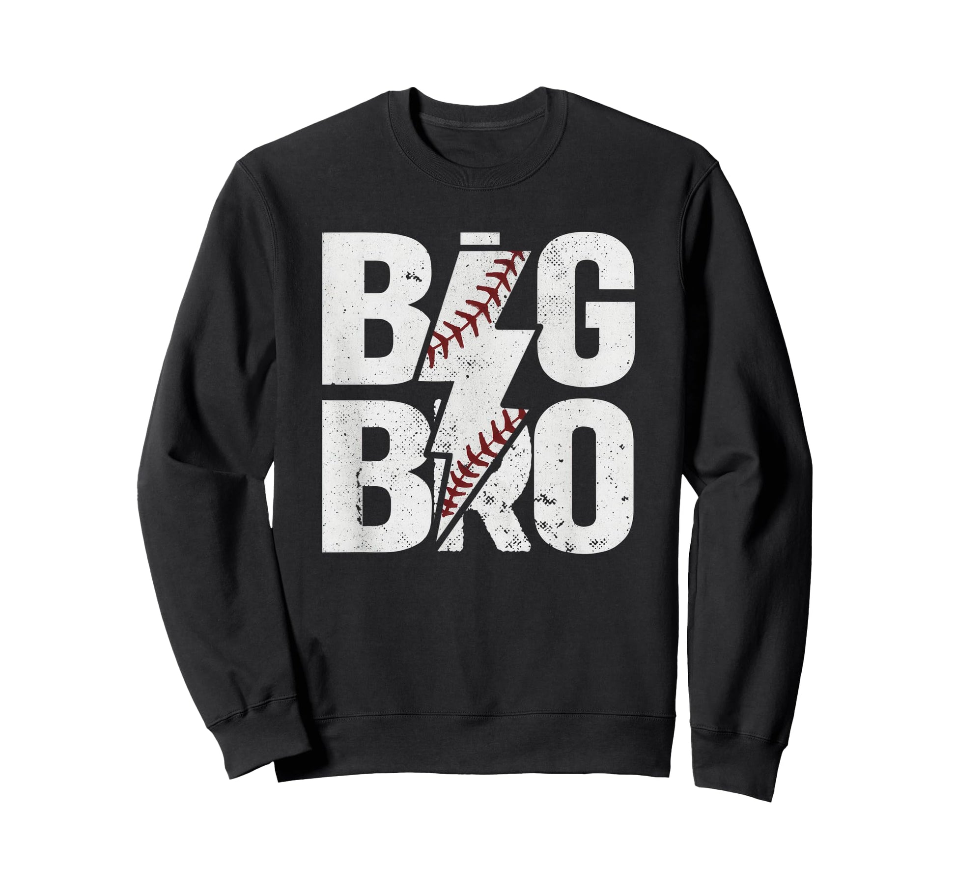 Lightning Bolt Big Bro Sweatshirt - Minimalist Print for Adults - T-Shirt, Sweatshirt, Hoodie