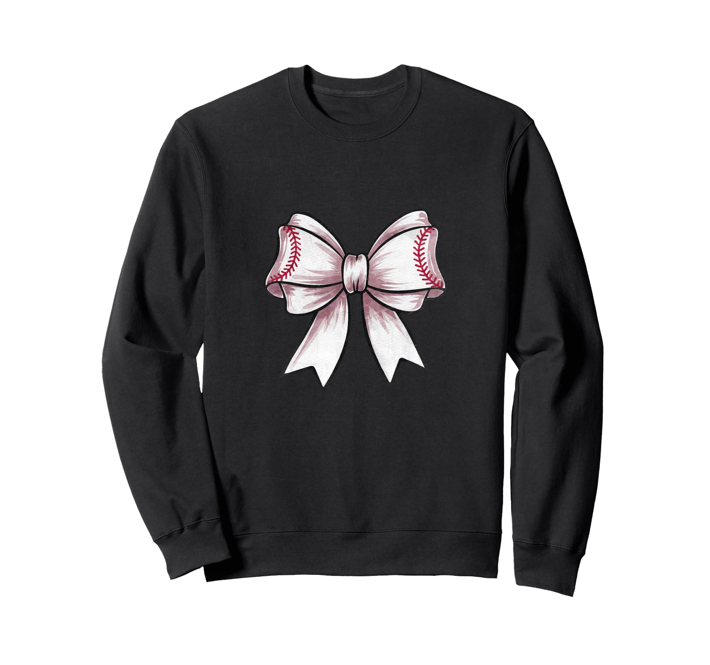 Coquette Baseball Mom Matching Family Sweatshirt - Minimalist Print Unisex - T-Shirt, Sweatshirt, Hoodie