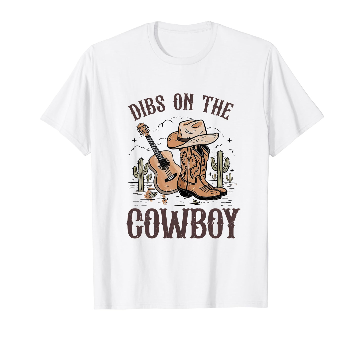 Dibs Cowboy Cowgirl Hat Western Country T-Shirt - Aesthetic Graphic Unisex - T-Shirt, Sweatshirt, Hoodie