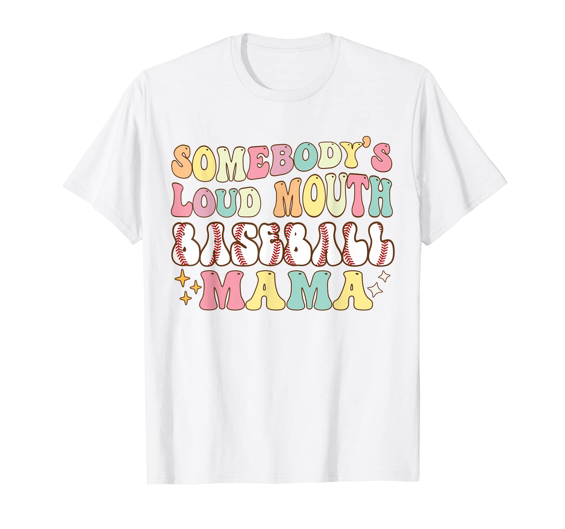 Mom Baseball Leopard Somebodys Loud T-Shirt - Fun Novelty Design Men Women - T-Shirt, Sweatshirt, Hoodie