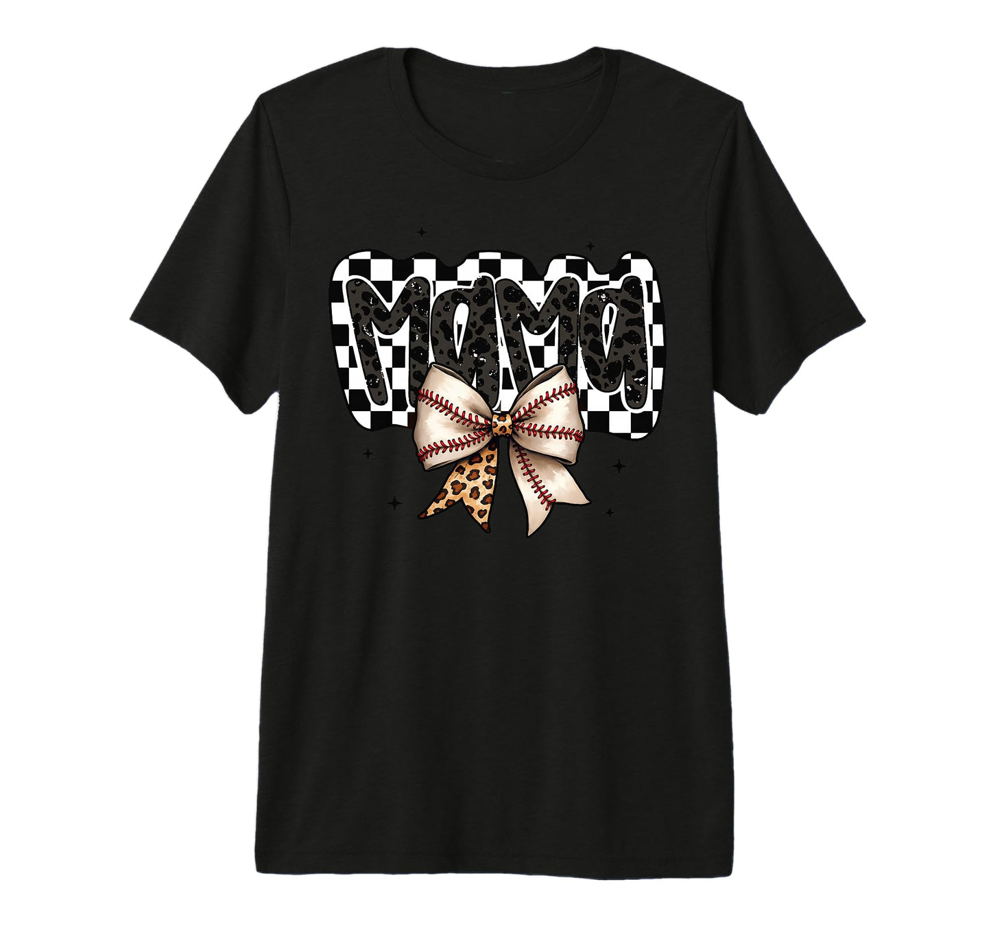 Mama Coquette Bow Game Day Baseball T-Shirt - Aesthetic Graphic Unisex - T-Shirt, Sweatshirt, Hoodie