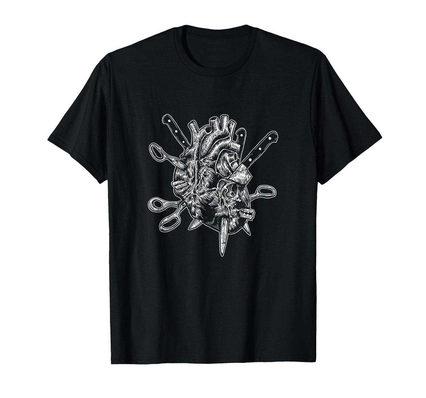 Hurt My Heart Gothic Art Y2K Emo T-Shirt - Unique Graphic for Adults - T-Shirt, Sweatshirt, Hoodie