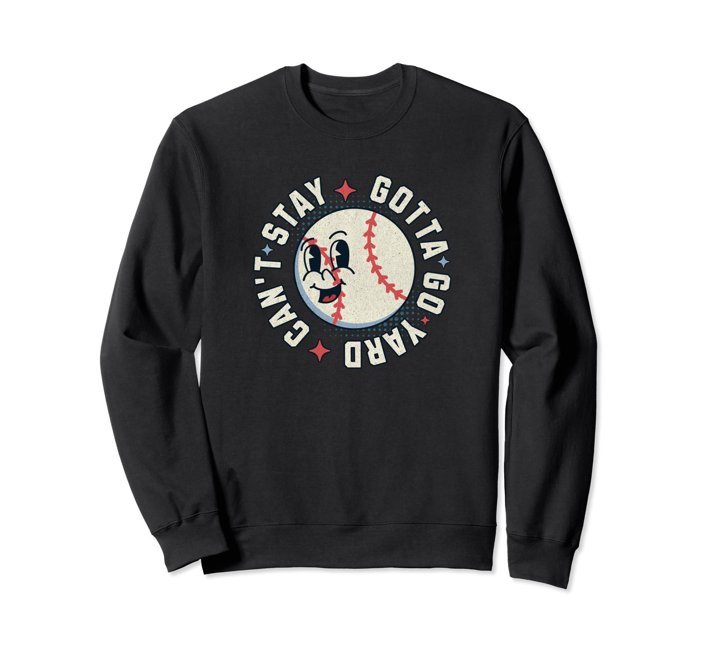 Funny Baseball Player Hitter Sweatshirt - Fun Novelty Design Men Women - T-Shirt, Sweatshirt, Hoodie