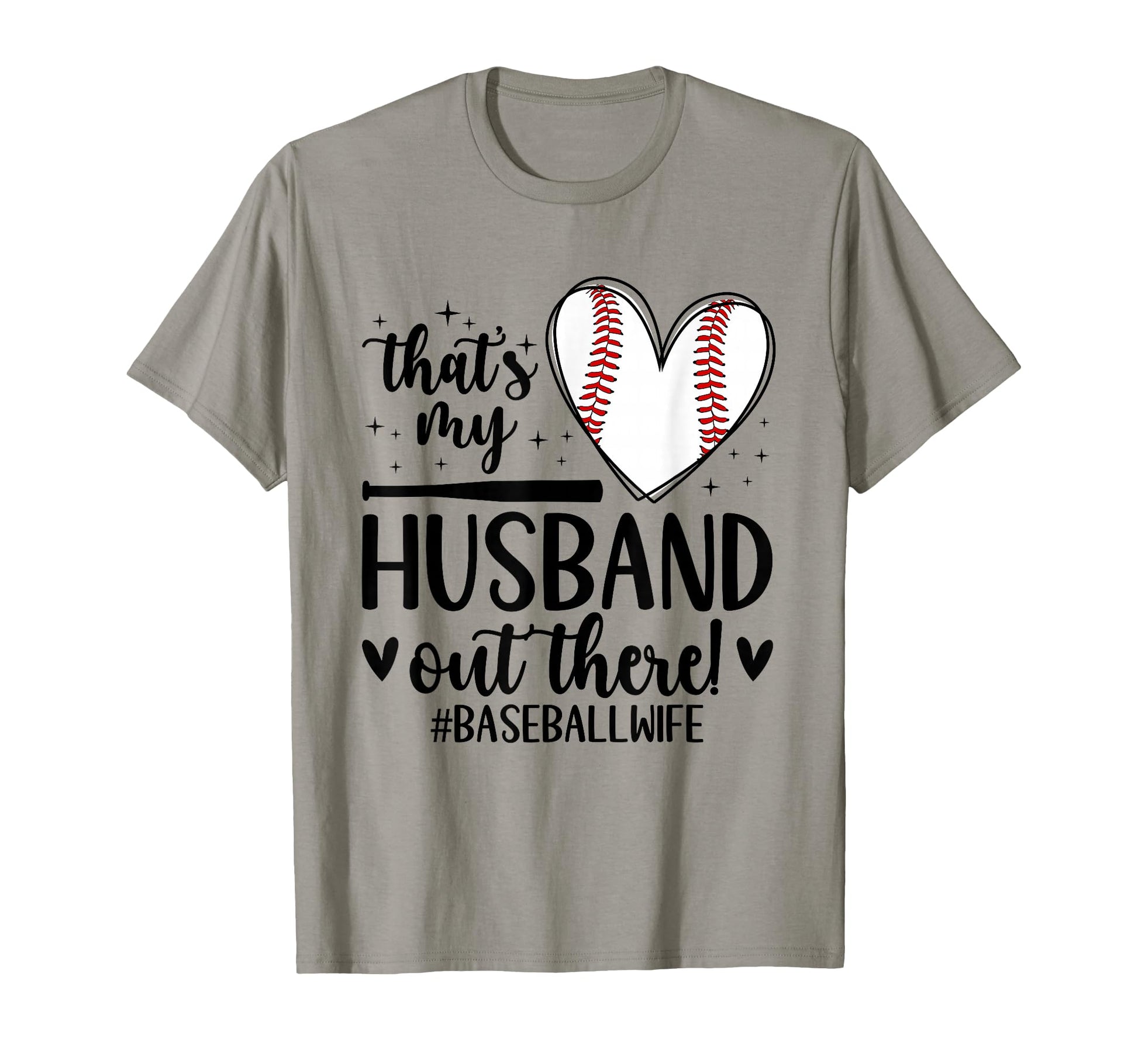 Thats My Husband Baseball Wife Baseball T-Shirt - Unique Graphic Men Women - T-Shirt, Sweatshirt, Hoodie