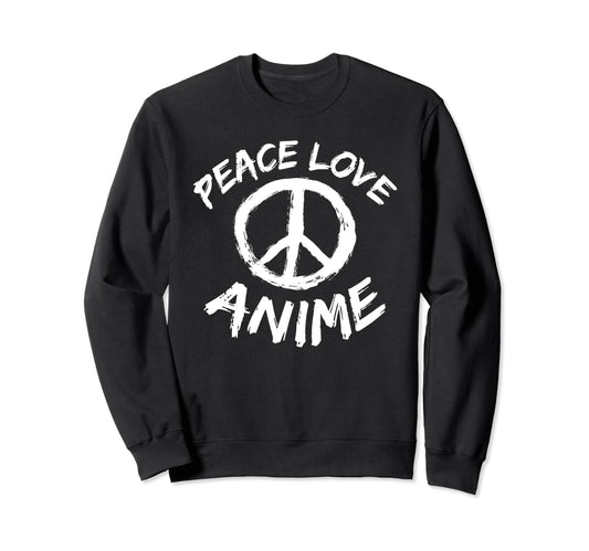 Animated Cartoons Japan Peace Sweatshirt - Custom Art Print for Adults - T-Shirt, Sweatshirt, Hoodie