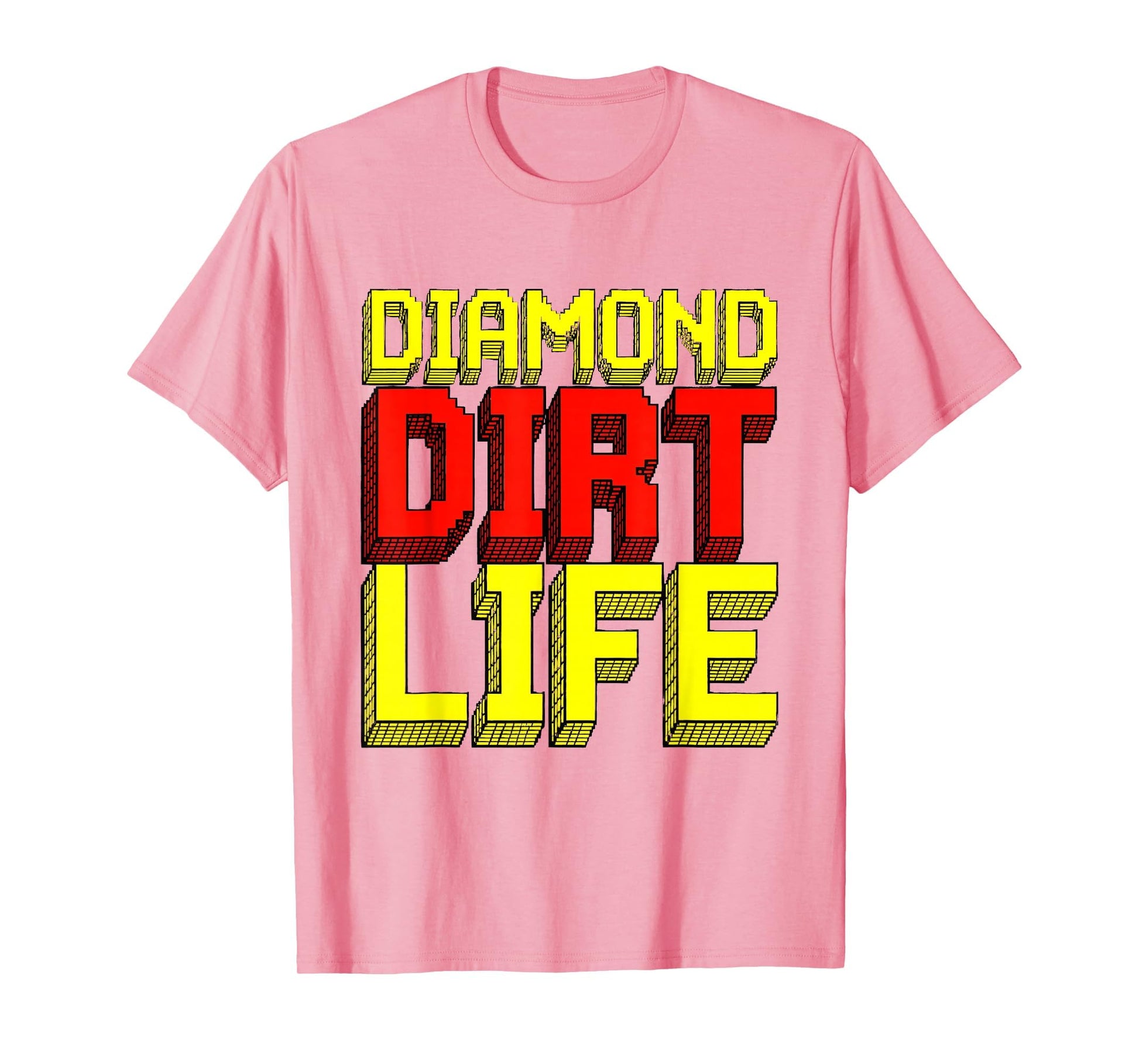 Diamond Dirt Life Softball T-Shirt - Aesthetic Graphic Men Women - T-Shirt, Sweatshirt, Hoodie