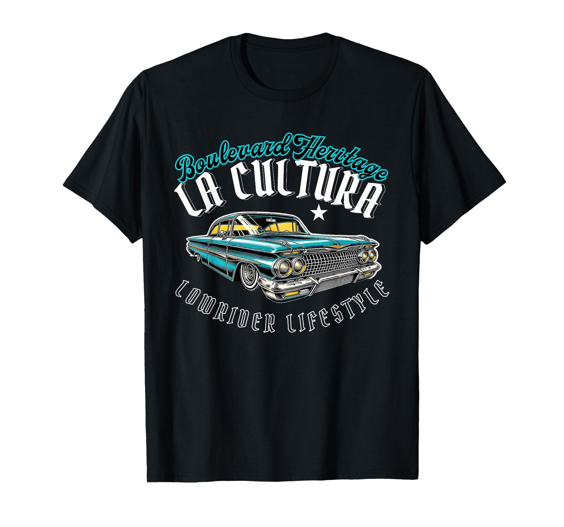 Chicano Mexican Culture Lowrider La T-Shirt - Aesthetic Graphic for Adults - T-Shirt, Sweatshirt, Hoodie