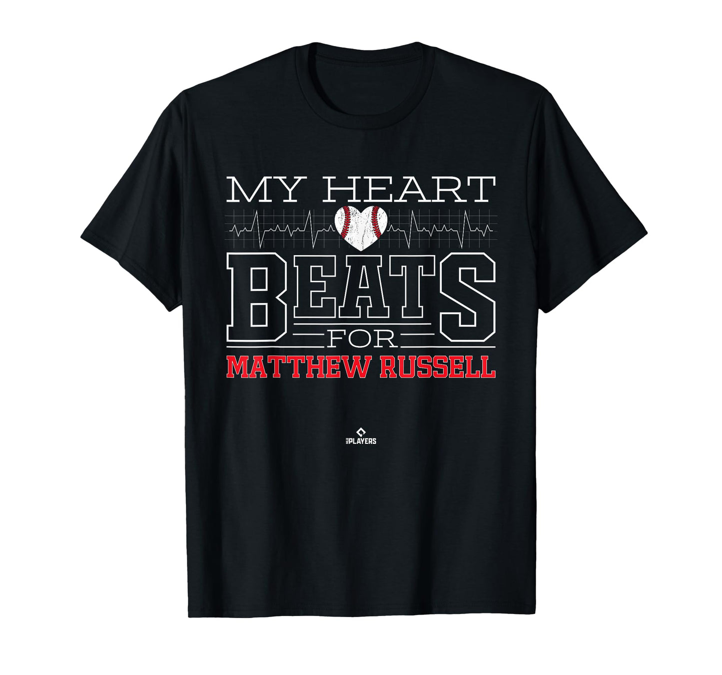 My Heart Beats Matthew Russell Prospect T-Shirt - Novelty Apparel Unisex - T-Shirt, Sweatshirt, Hoodie