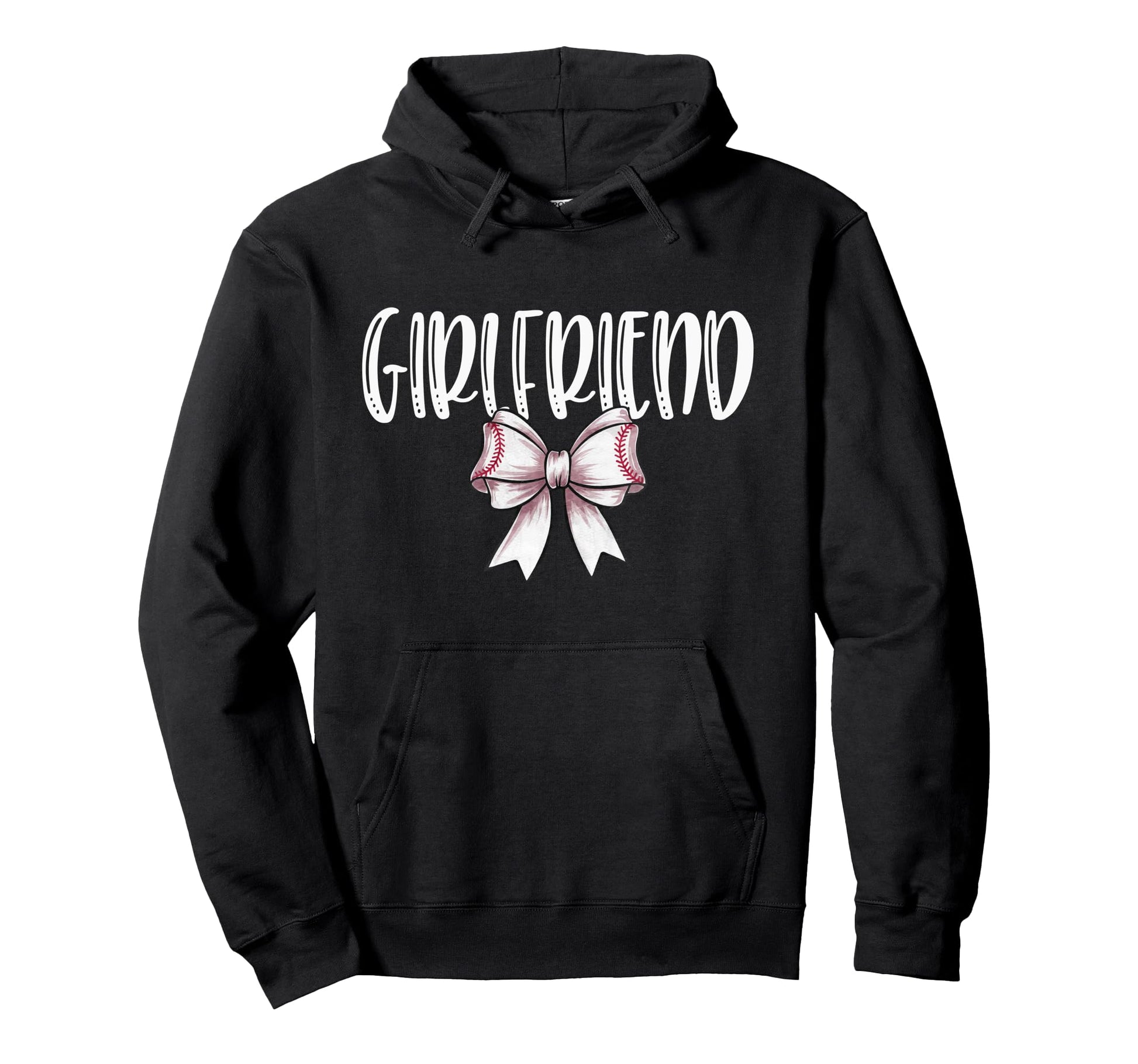 Coquette Baseball Girlfriend Spirit Hoodie - Trendy Graphic Men Women - T-Shirt, Sweatshirt, Hoodie