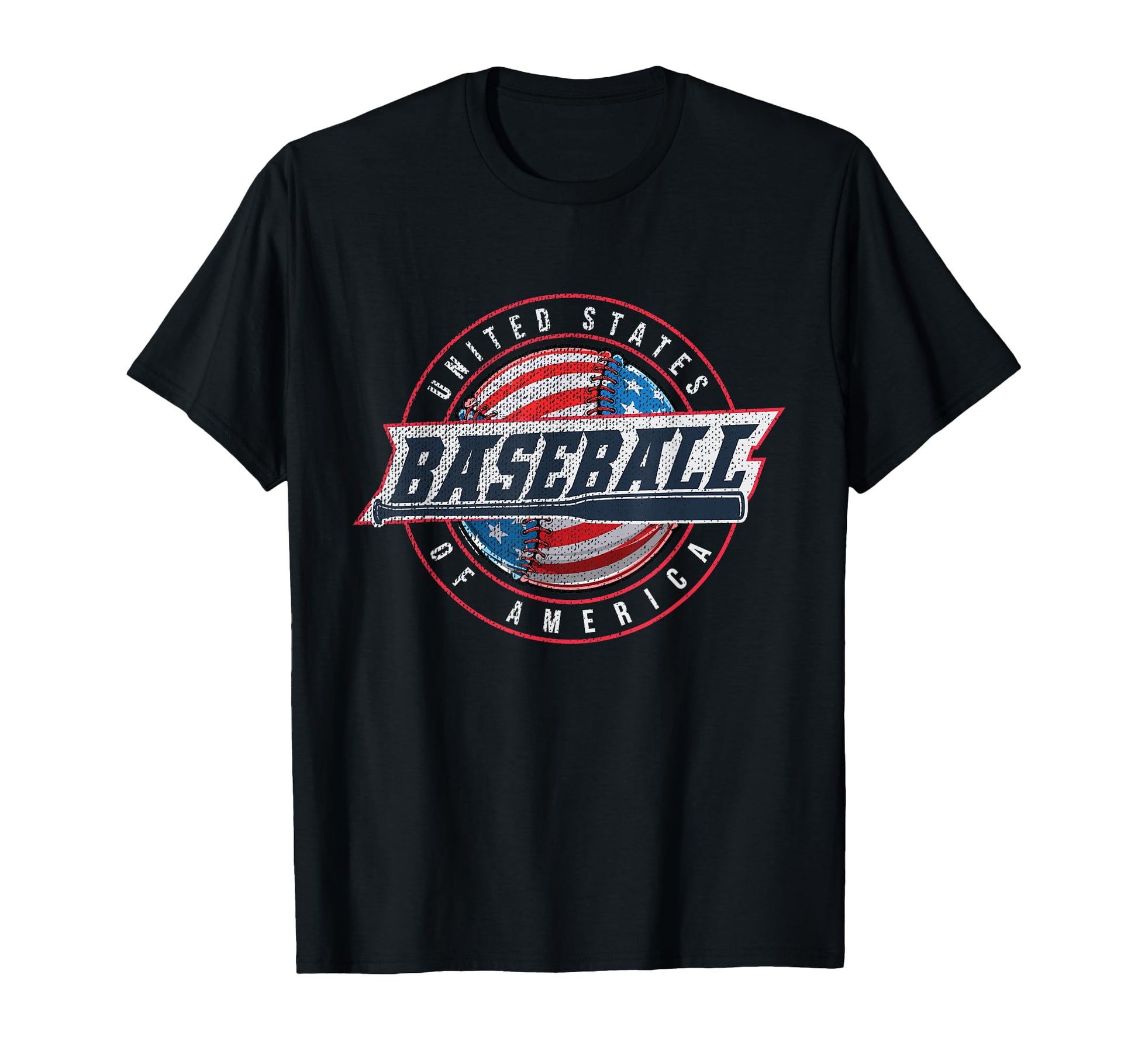 4Th July Baseball American Flag Teens T-Shirt - Streetwear Style Men Women - T-Shirt, Sweatshirt, Hoodie