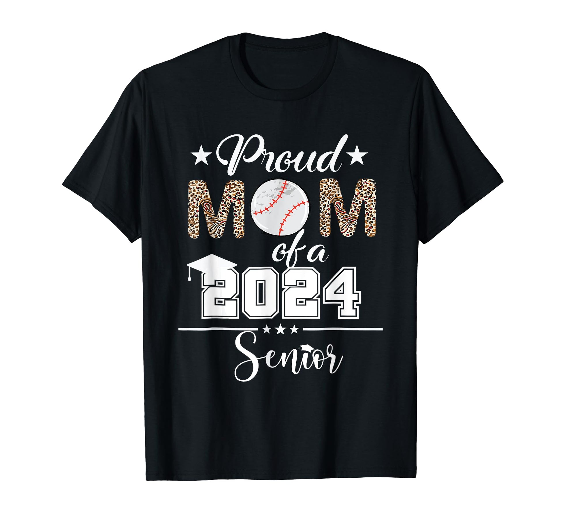 Womens Proud Mom 2024 Senior Class T-Shirt - Custom Art Print Men Women - T-Shirt, Sweatshirt, Hoodie