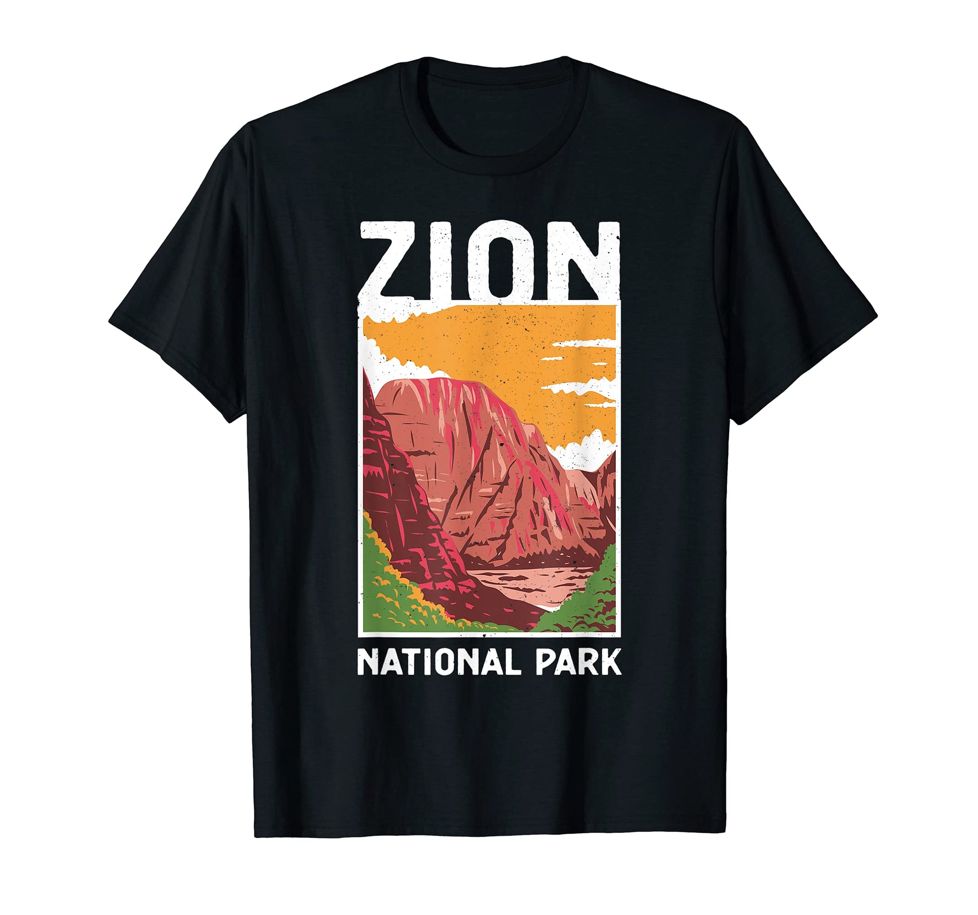 Zion National Park Outdoor Camping Hike T-Shirt - Graphic Print Unisex - T-Shirt, Sweatshirt, Hoodie
