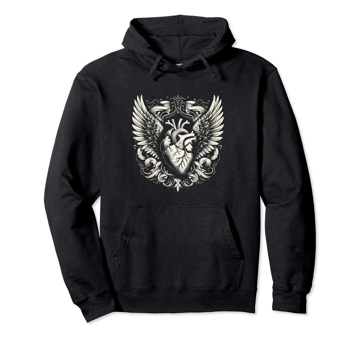 Aesthetic Y2K Alt Grunge Anatomical Hoodie - Minimalist Print Men Women - T-Shirt, Sweatshirt, Hoodie