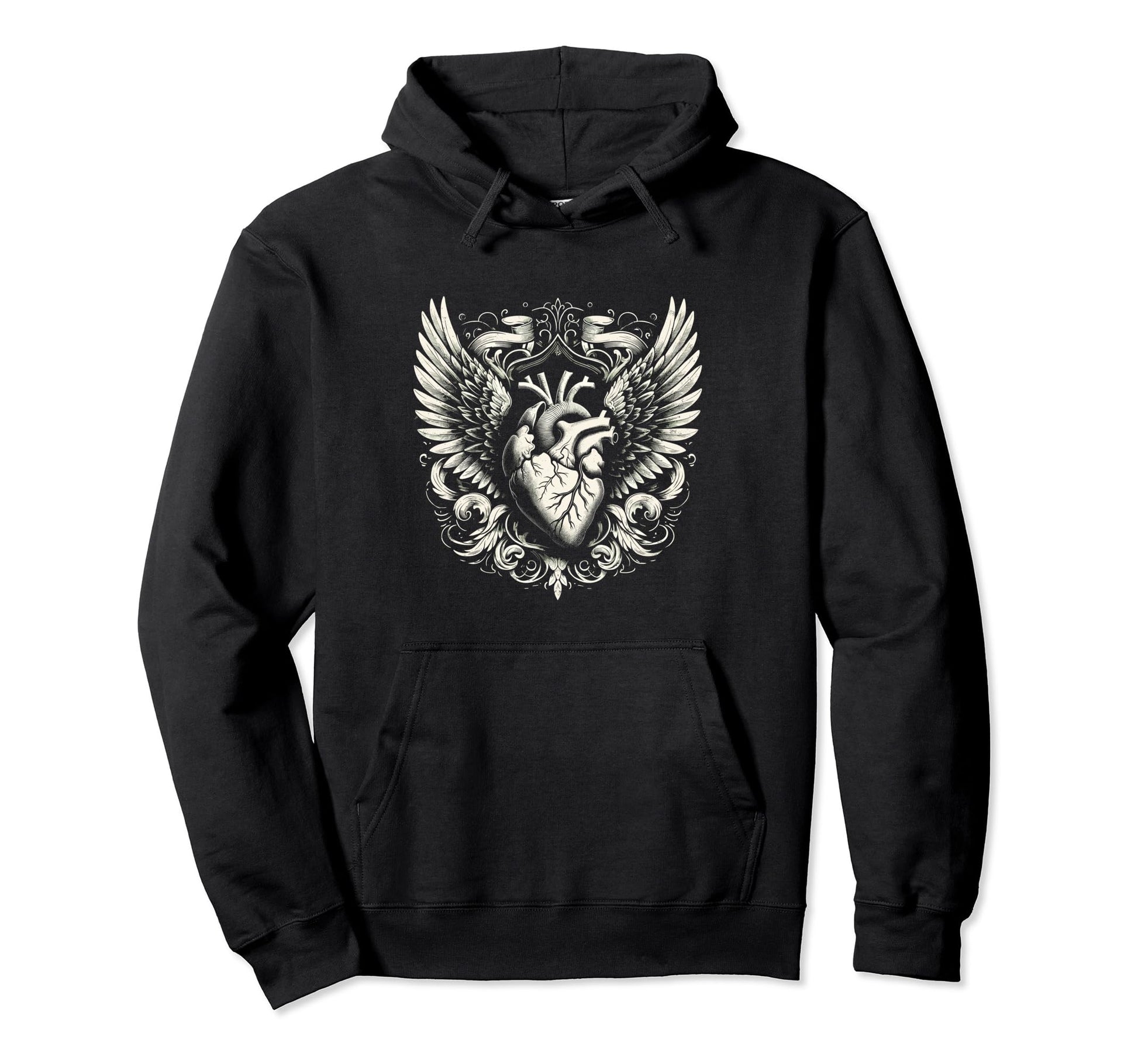 Aesthetic Y2K Alt Grunge Anatomical Hoodie - Minimalist Print Men Women - T-Shirt, Sweatshirt, Hoodie